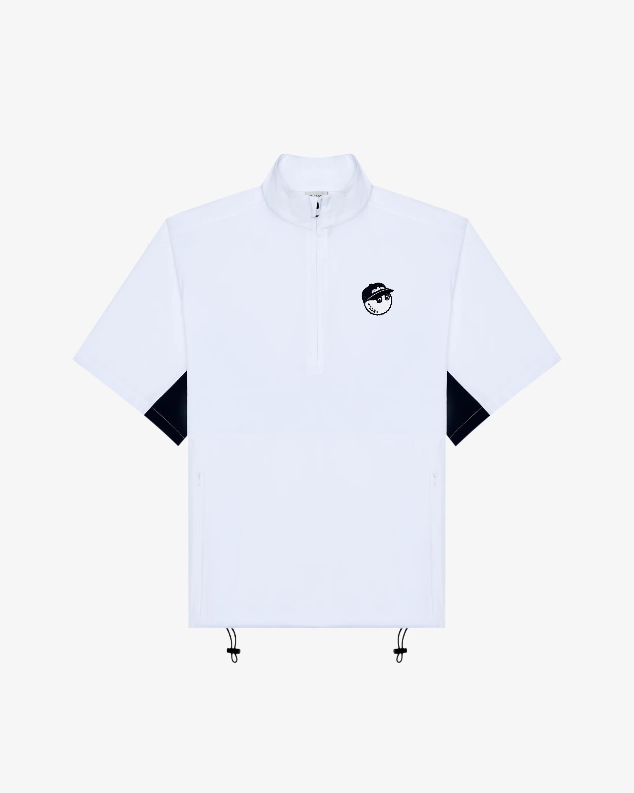 Malbon Pine Windshirt - White