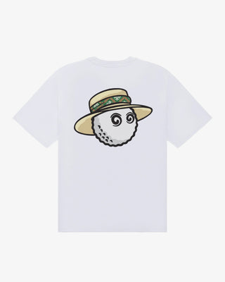 Malbon Vacation Club Short Sleeve T-Shirt - White