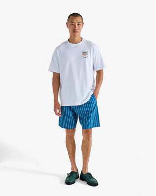 Malbon Vacation Club Short Sleeve T-Shirt - White