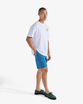Malbon Vacation Club Short Sleeve T-Shirt - White