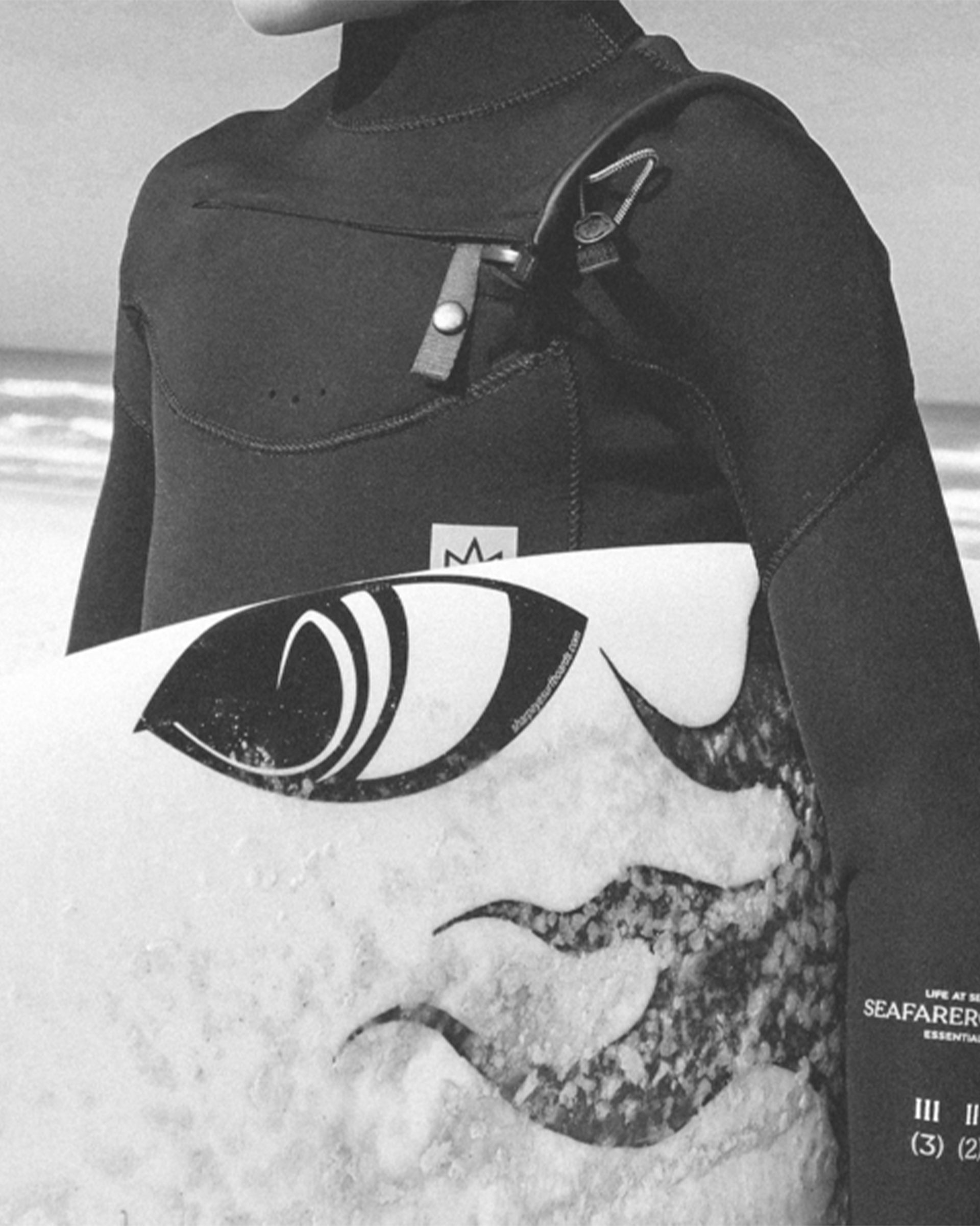 Kids (8-16) Seafarer 3/2mm Chest Zip Fullsuit - 2023