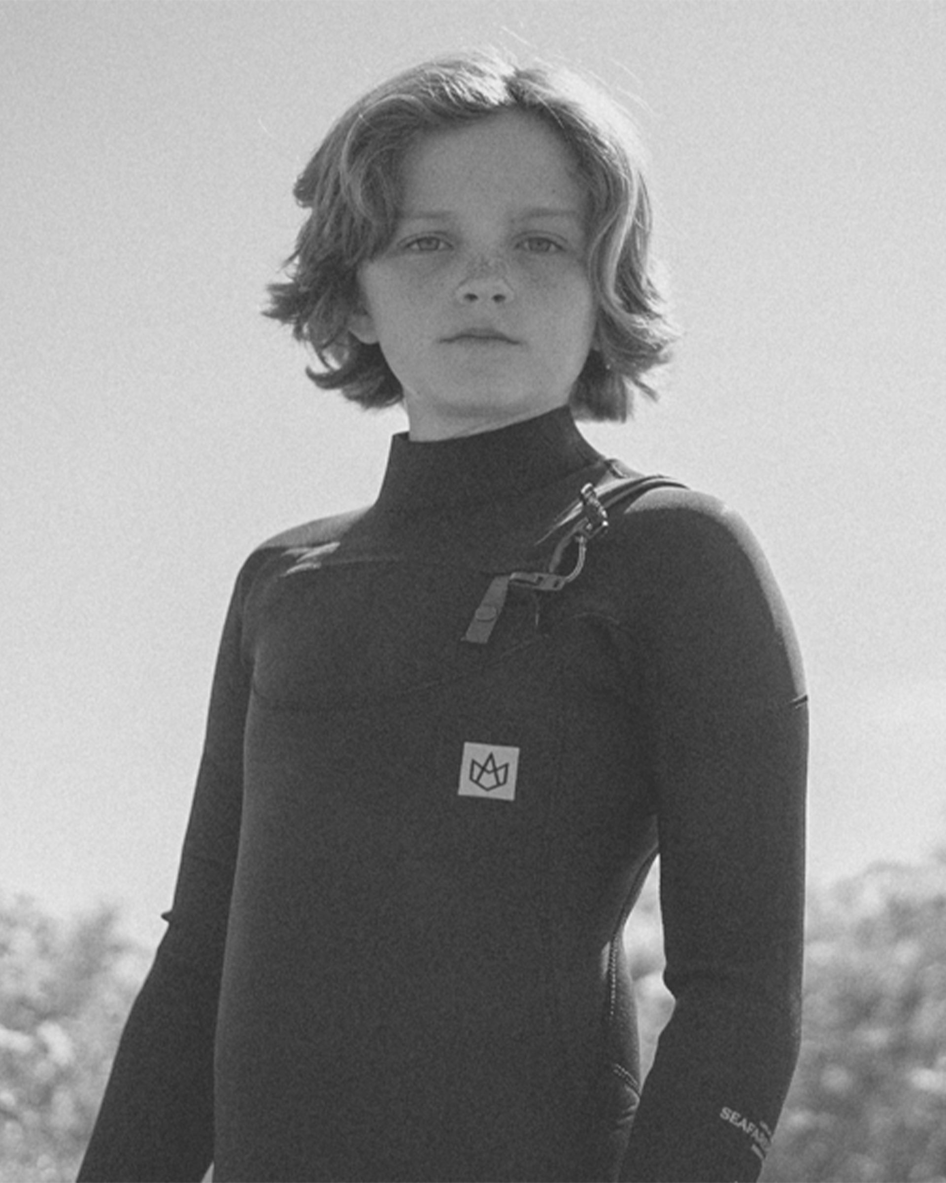 Kids (8-16) Seafarer 3/2mm Chest Zip Fullsuit - 2023