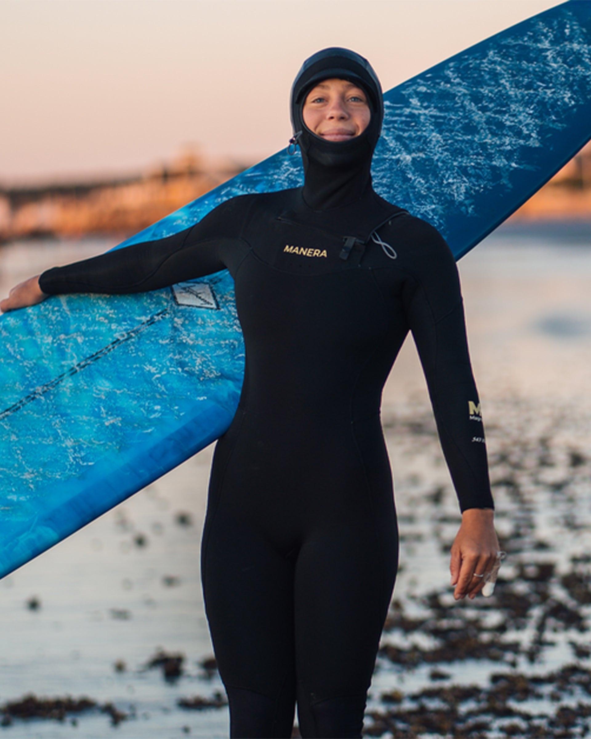 Manera Women's Meteor Magma 5/4/3mm Steamer Hooded Fullsuit - 2023