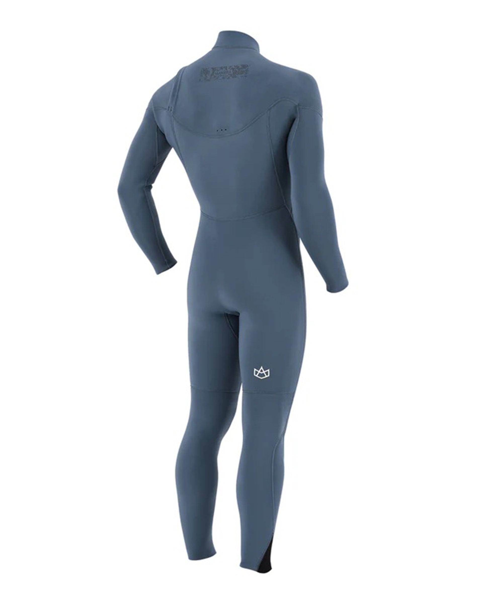 Manera Men's X10D Meteor Front Zip 4/3mm Fullsuit Wetsuit - Pewter