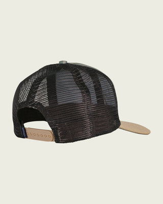 Marsh Daffy Trucker Hat - Green Camo