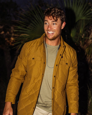 Marsh Wear Saluda Puff Shacket - Cumin