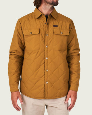 Marsh Wear Saluda Puff Shacket - Cumin