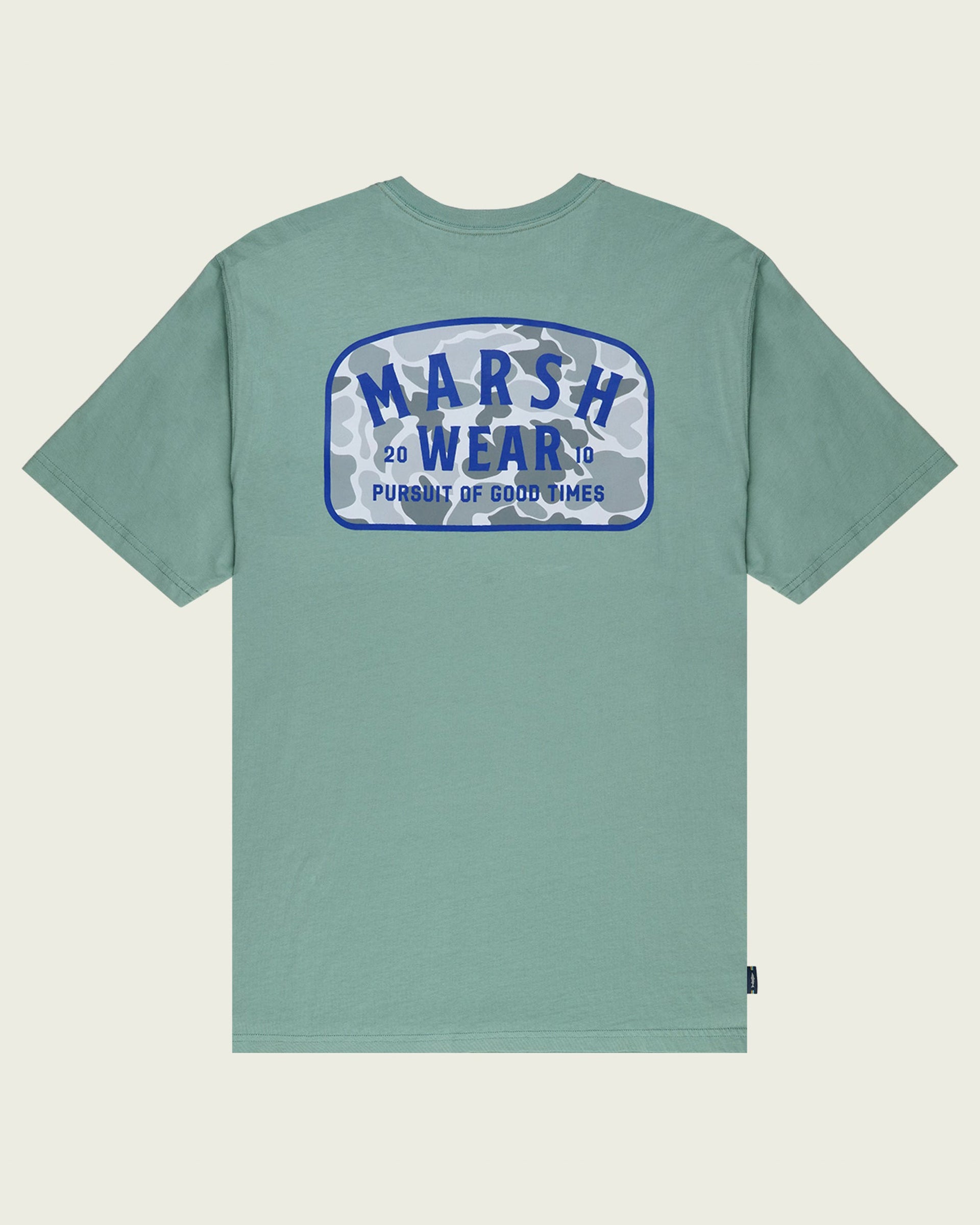 Marsh Wear Alton Camo Short Sleeve T-Shirt - Trellis