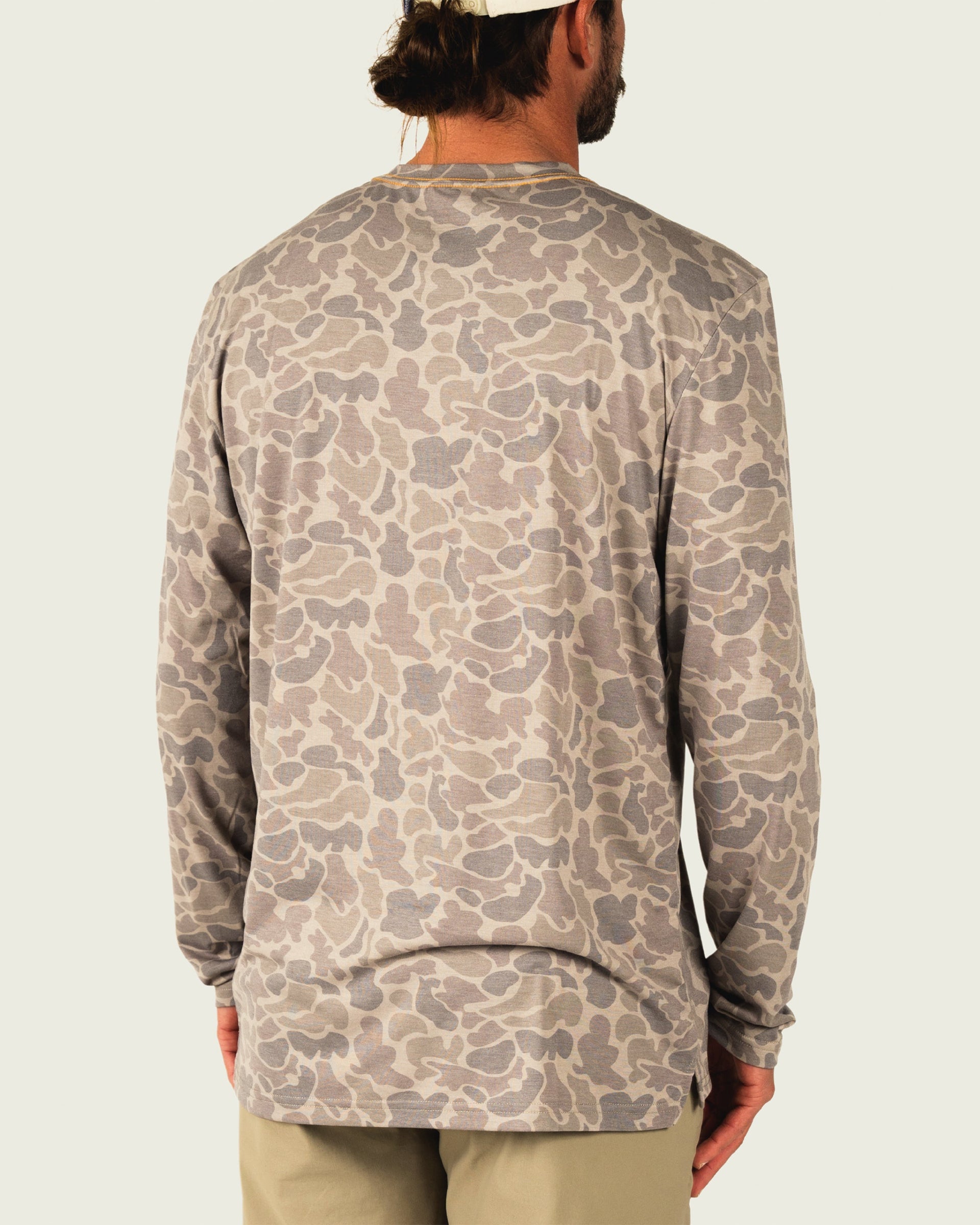 Marsh Wear Buxton Tech Crew - Khaki Mallard Camo
