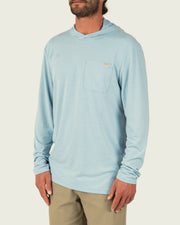 Marsh Wear Buxton Tech Hoodie - Cloud Heather