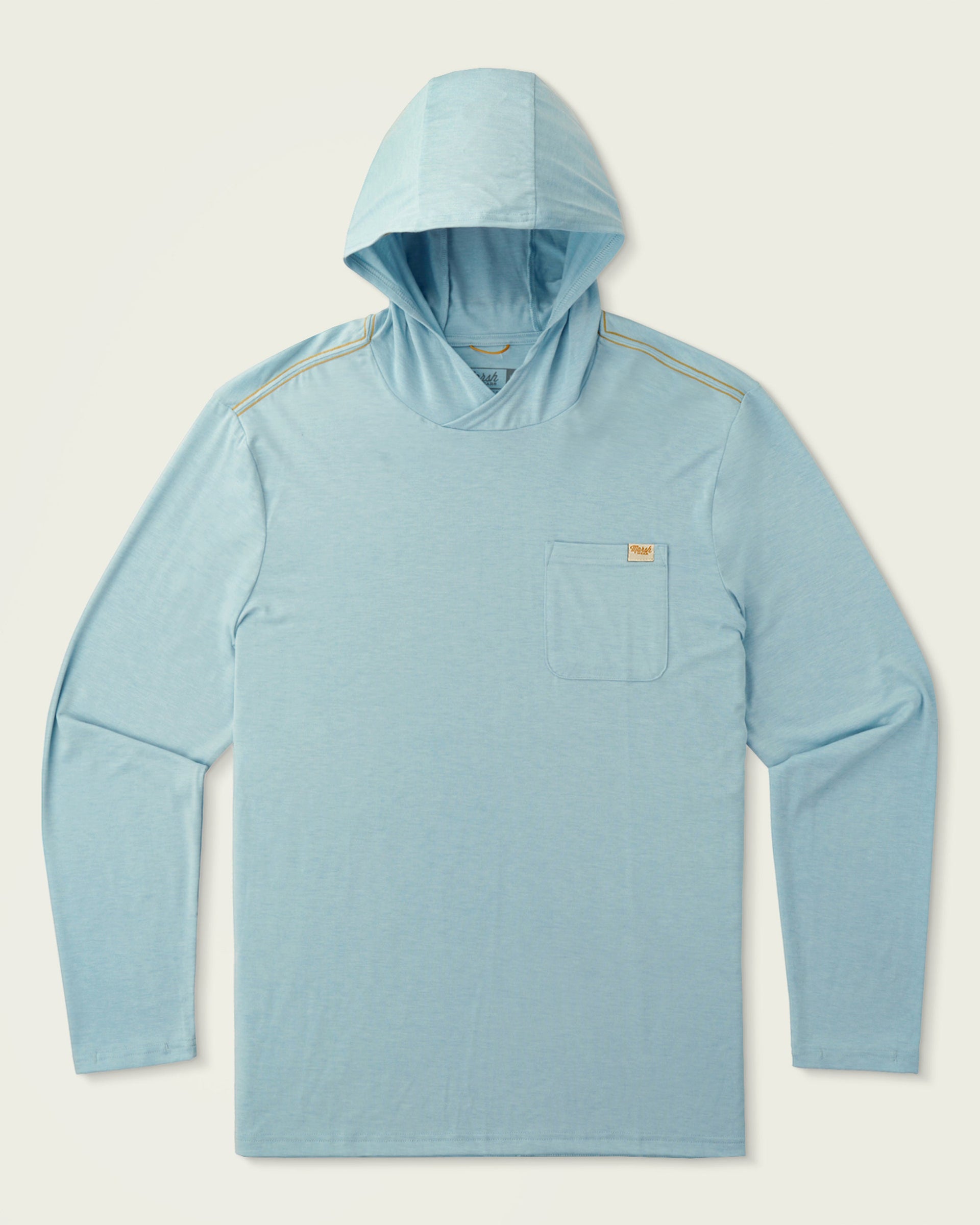 Marsh Wear Buxton Tech Hoodie - Cloud Heather