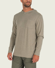 Marsh Wear Buxton Tech Hoodie - Coriander Heather