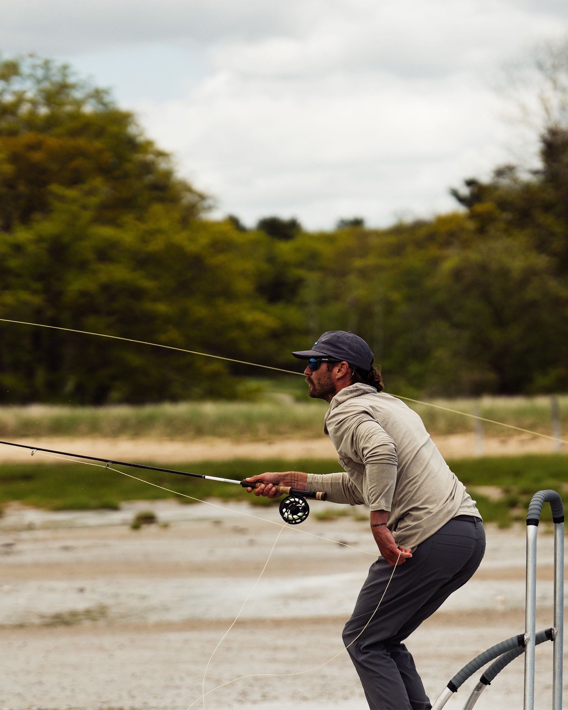 Marsh Wear Buxton Tech Hoodie - Coriander Heather
