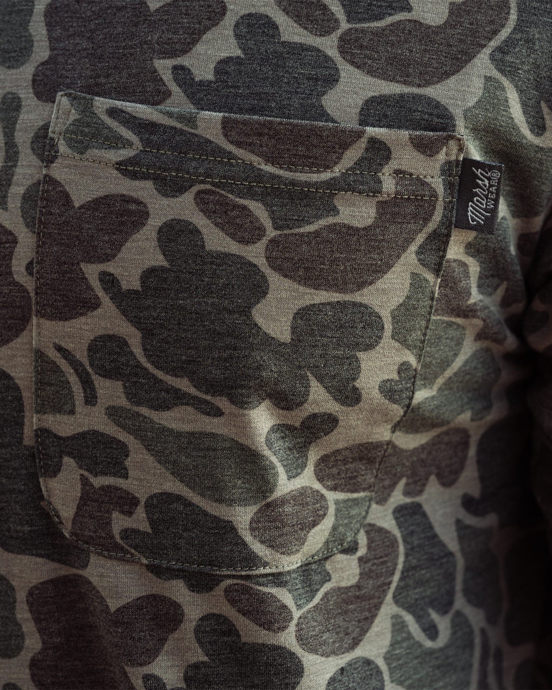 Marsh Wear Buxton Tech Hoodie - Dark Green Mallard Camo