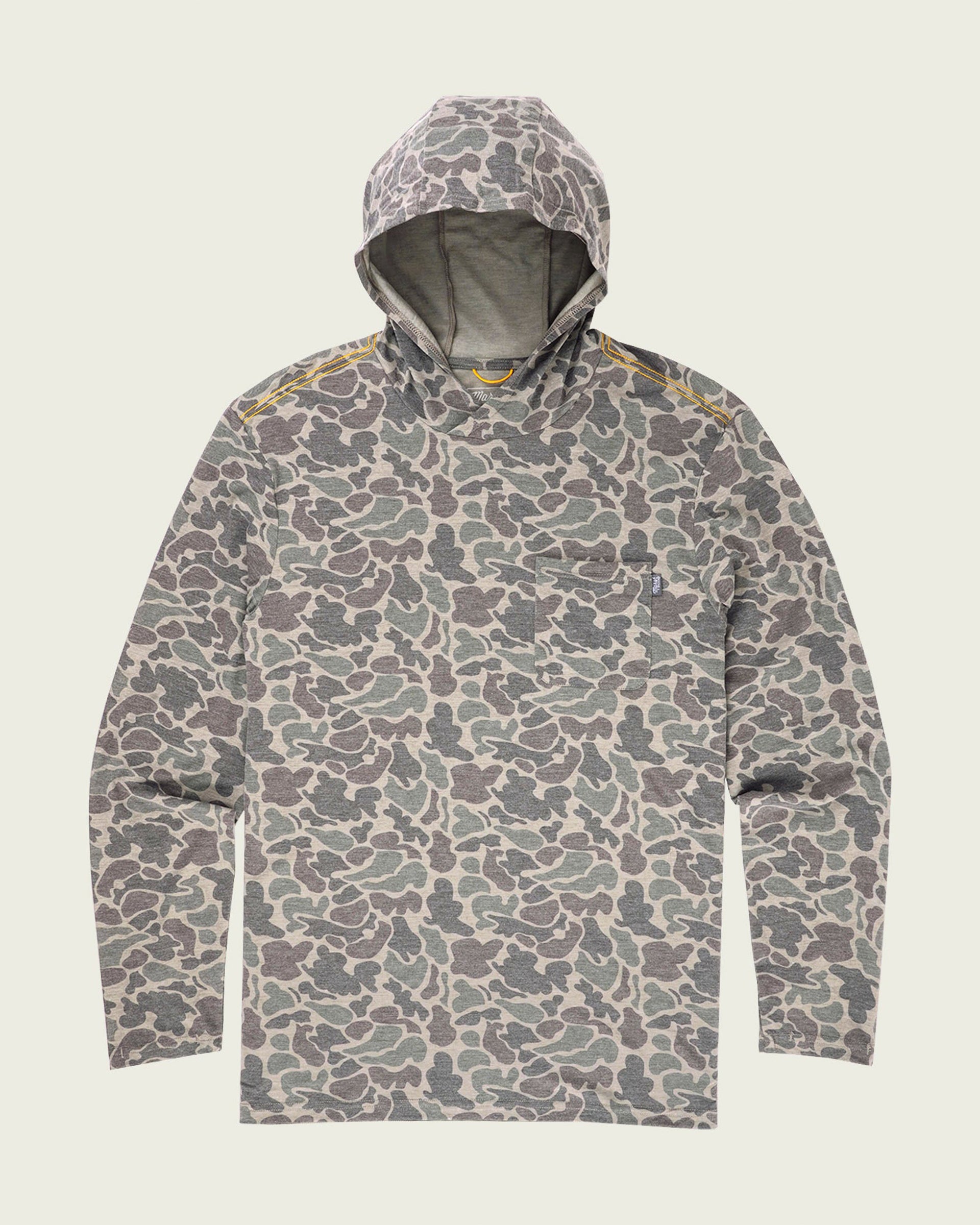 Marsh Wear Buxton Tech Hoodie - Dark Green Mallard Camo