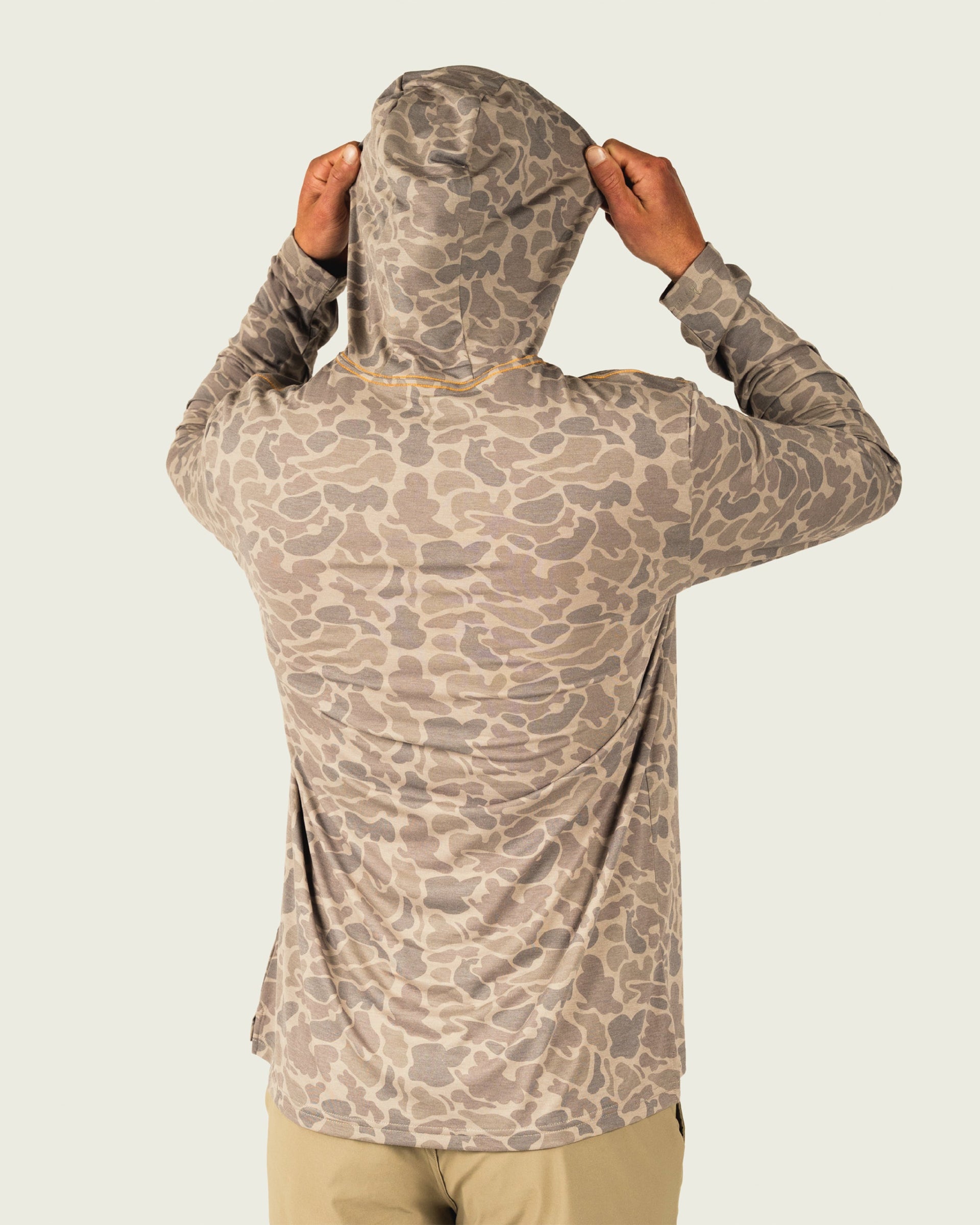 Marsh Wear Buxton Tech Hoodie - Khaki Mallard Camo