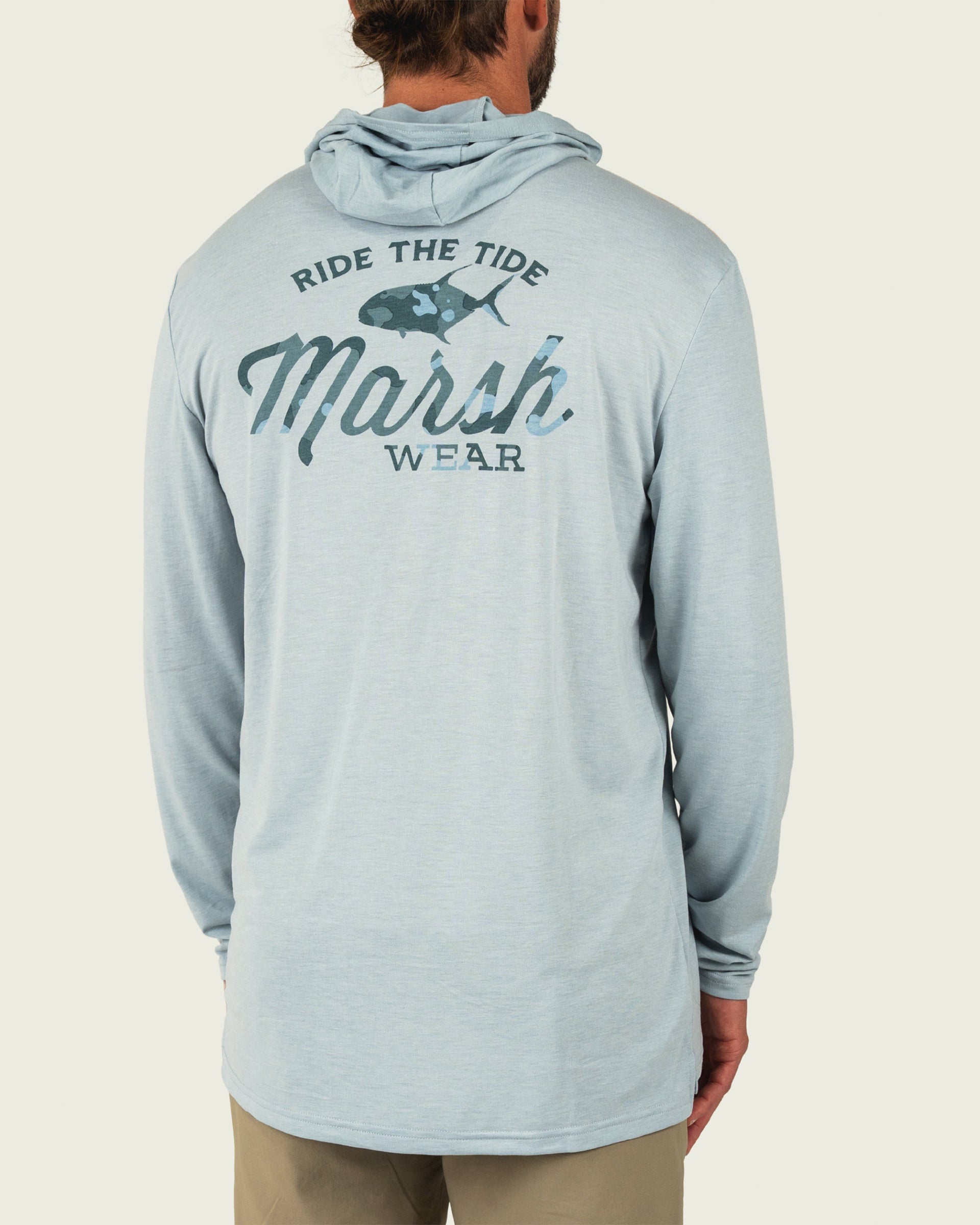 Marsh Wear Buxton Tech Hoodie - Smoke Heather