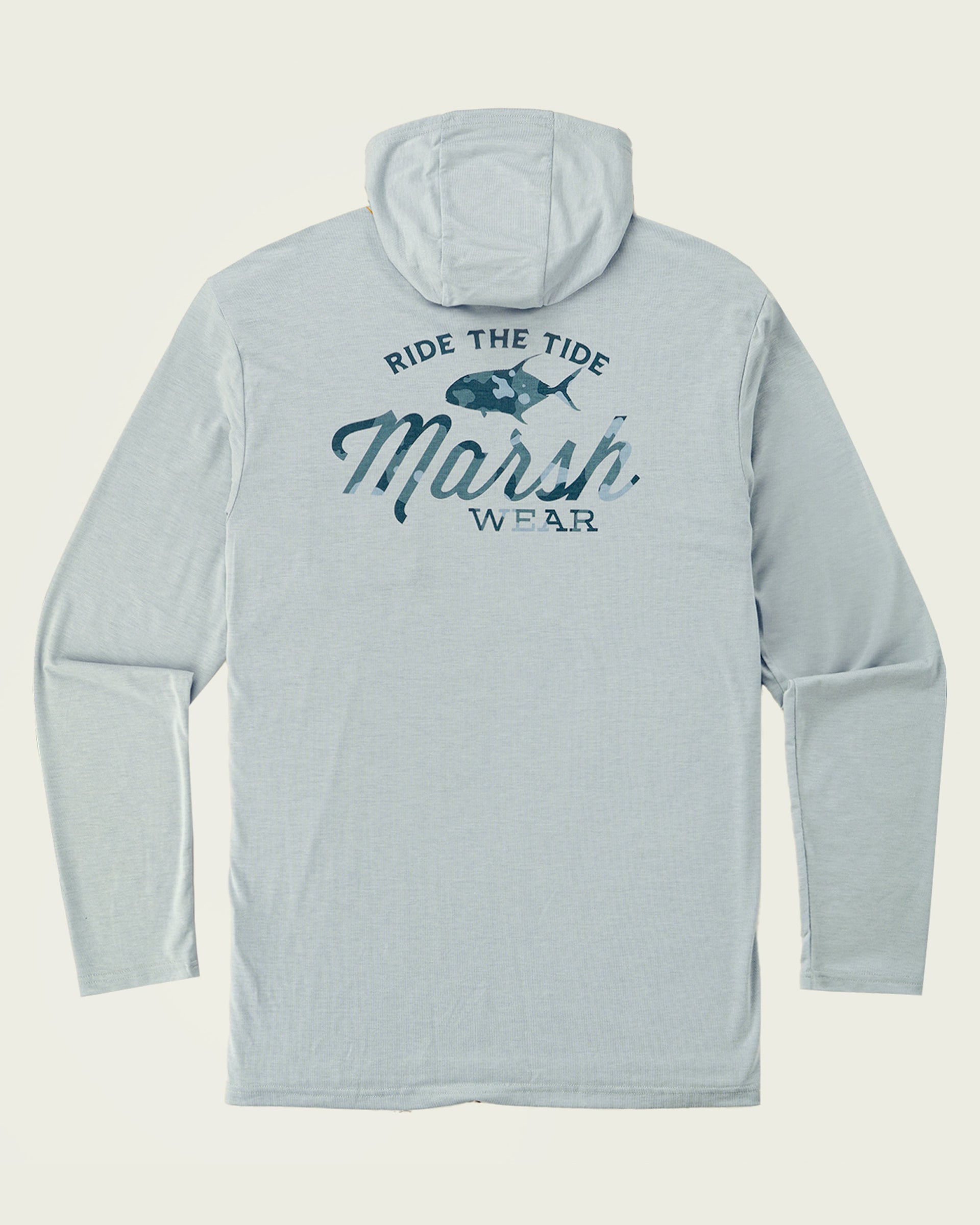 Marsh Wear Buxton Tech Hoodie - Smoke Heather