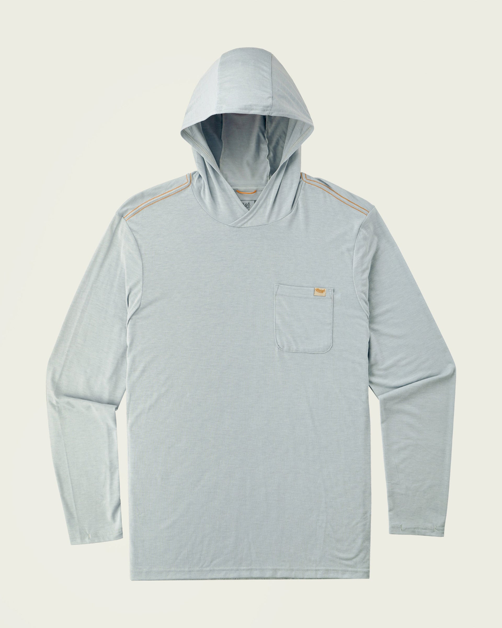 Marsh Wear Buxton Tech Hoodie - Smoke Heather