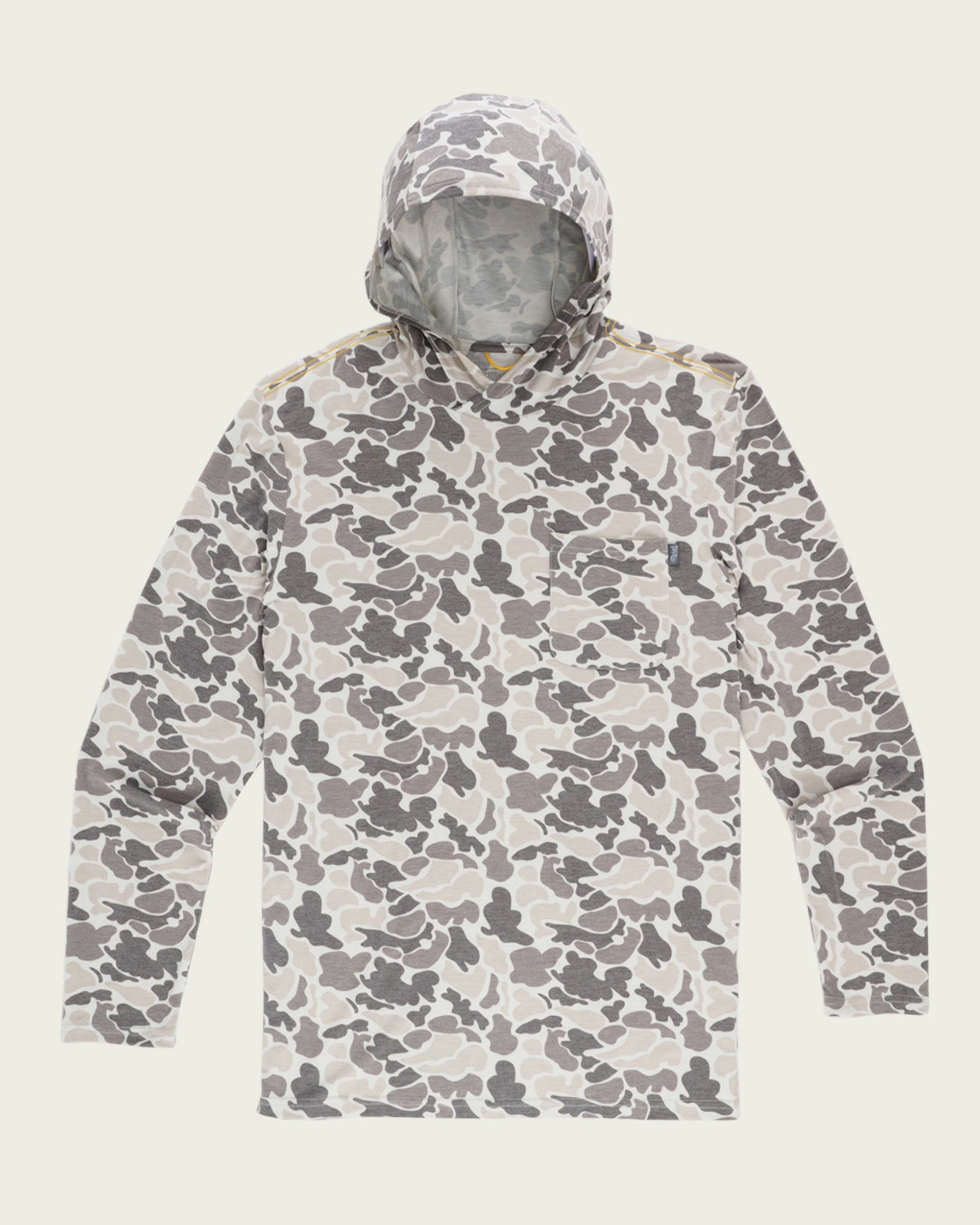 Marsh Wear Buxton Tech Hoodie - Stone Mallard Camo