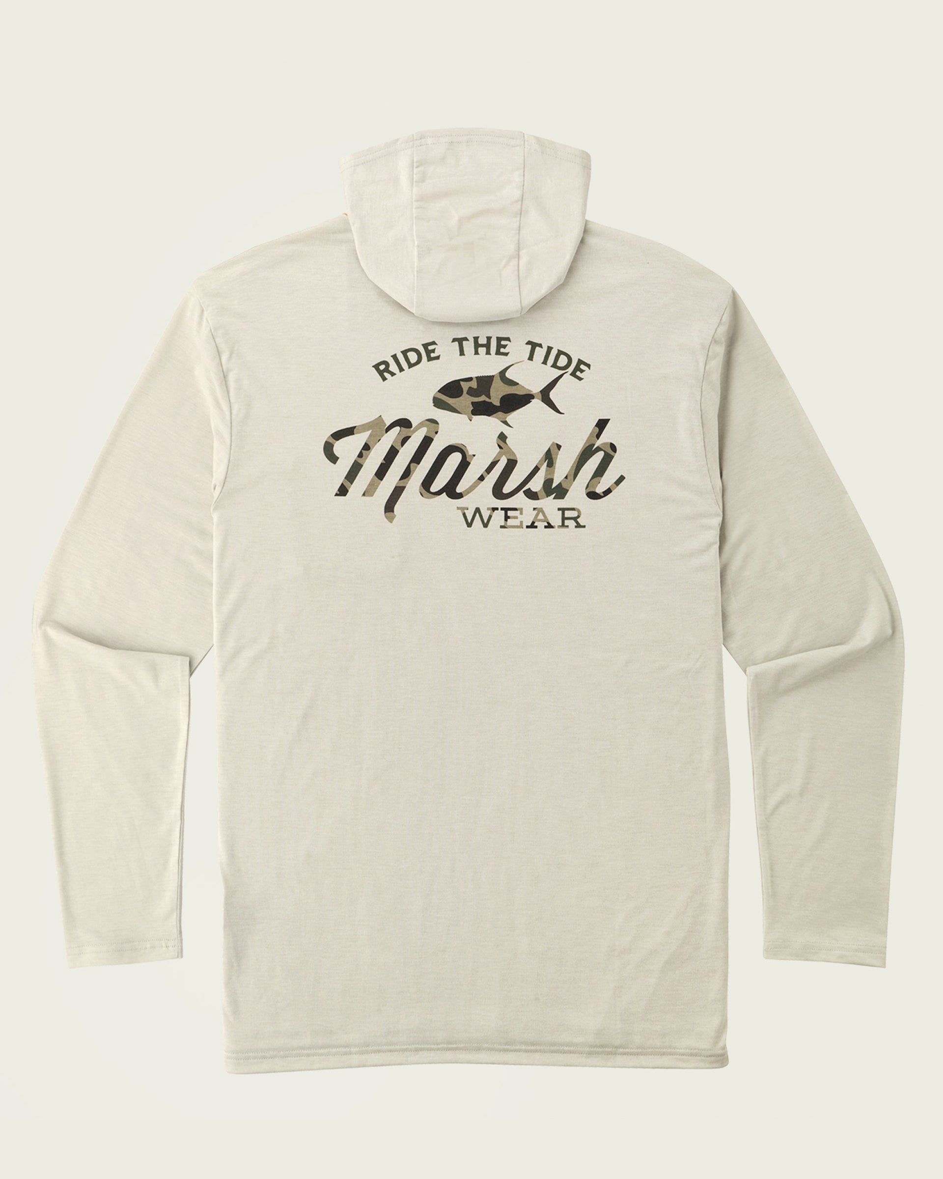 Marsh Wear Buxton Tech Hoodie - Stone Heather