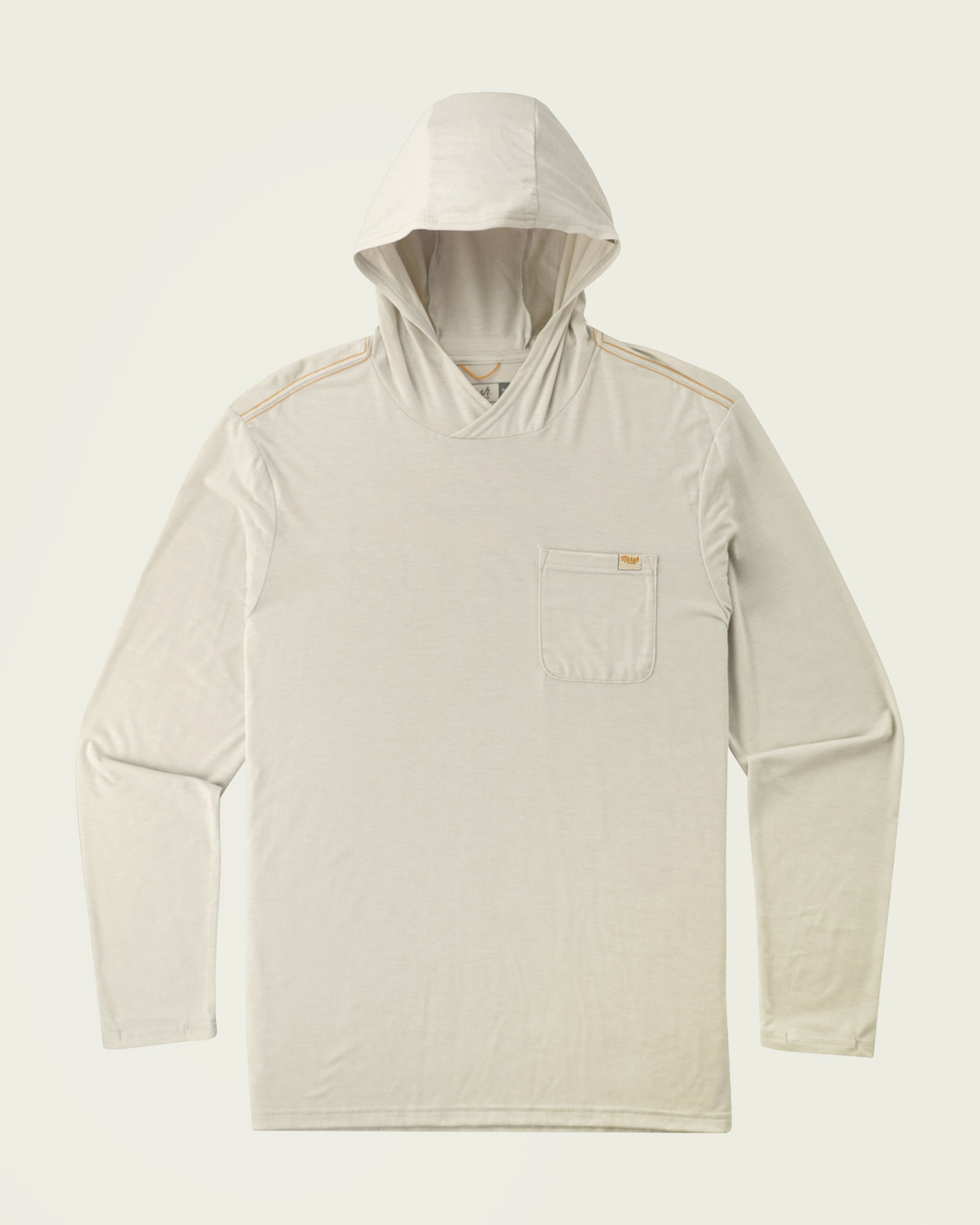 Marsh Wear Buxton Tech Hoodie - Stone Heather