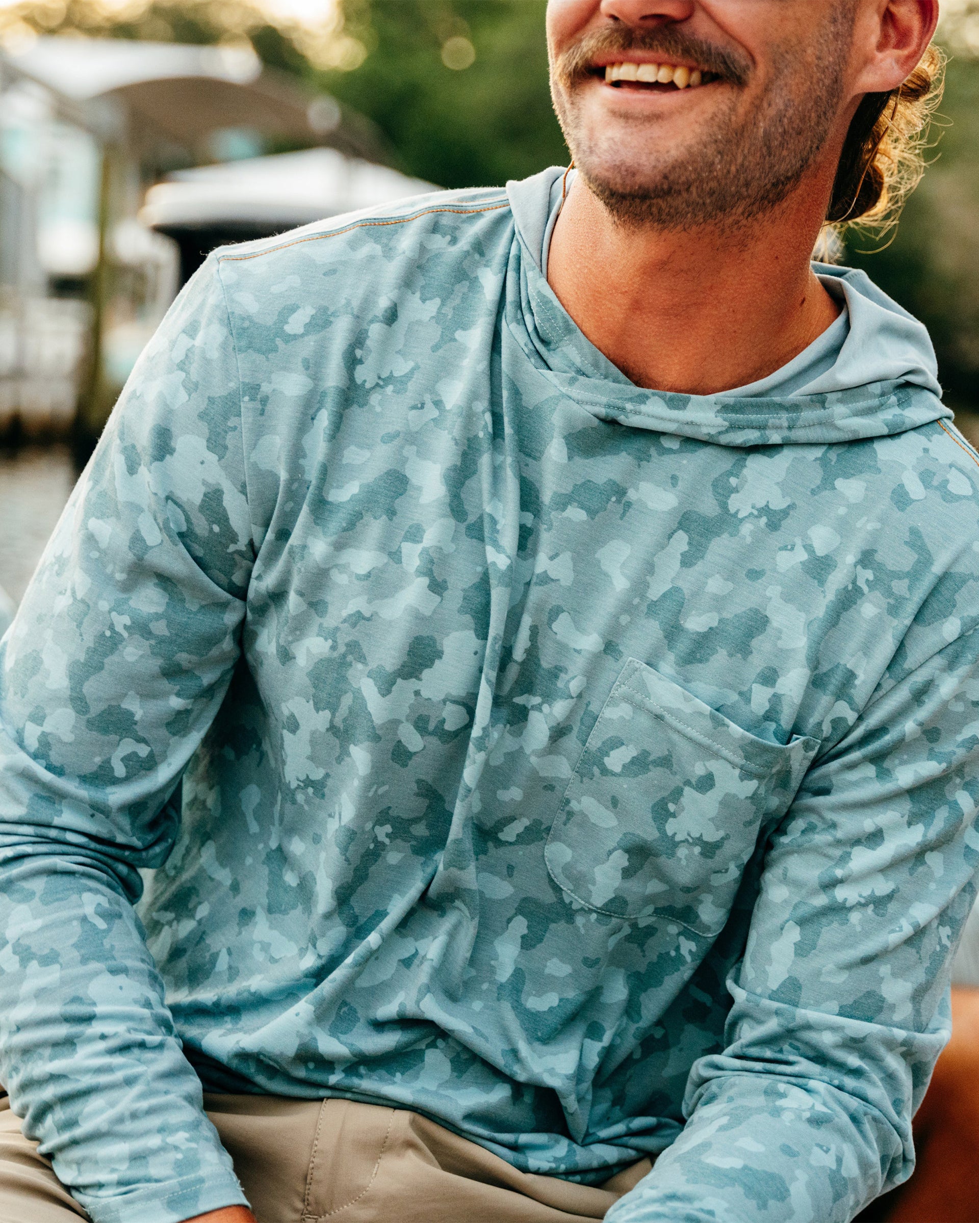 Marsh Wear Buxton Tech Hoodie - Trellis Foxhole Heather