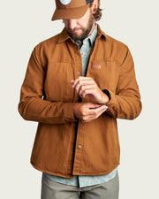 Delano Shacket - Tobacco