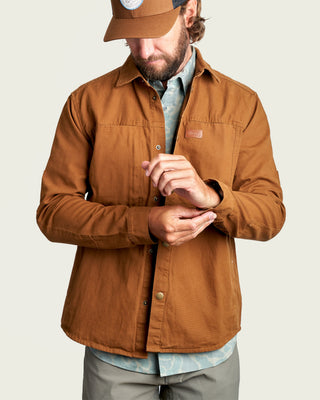 Marsh Wear Delano Shacket - Tobacco