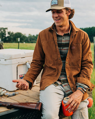 Marsh Wear Delano Shacket - Tobacco