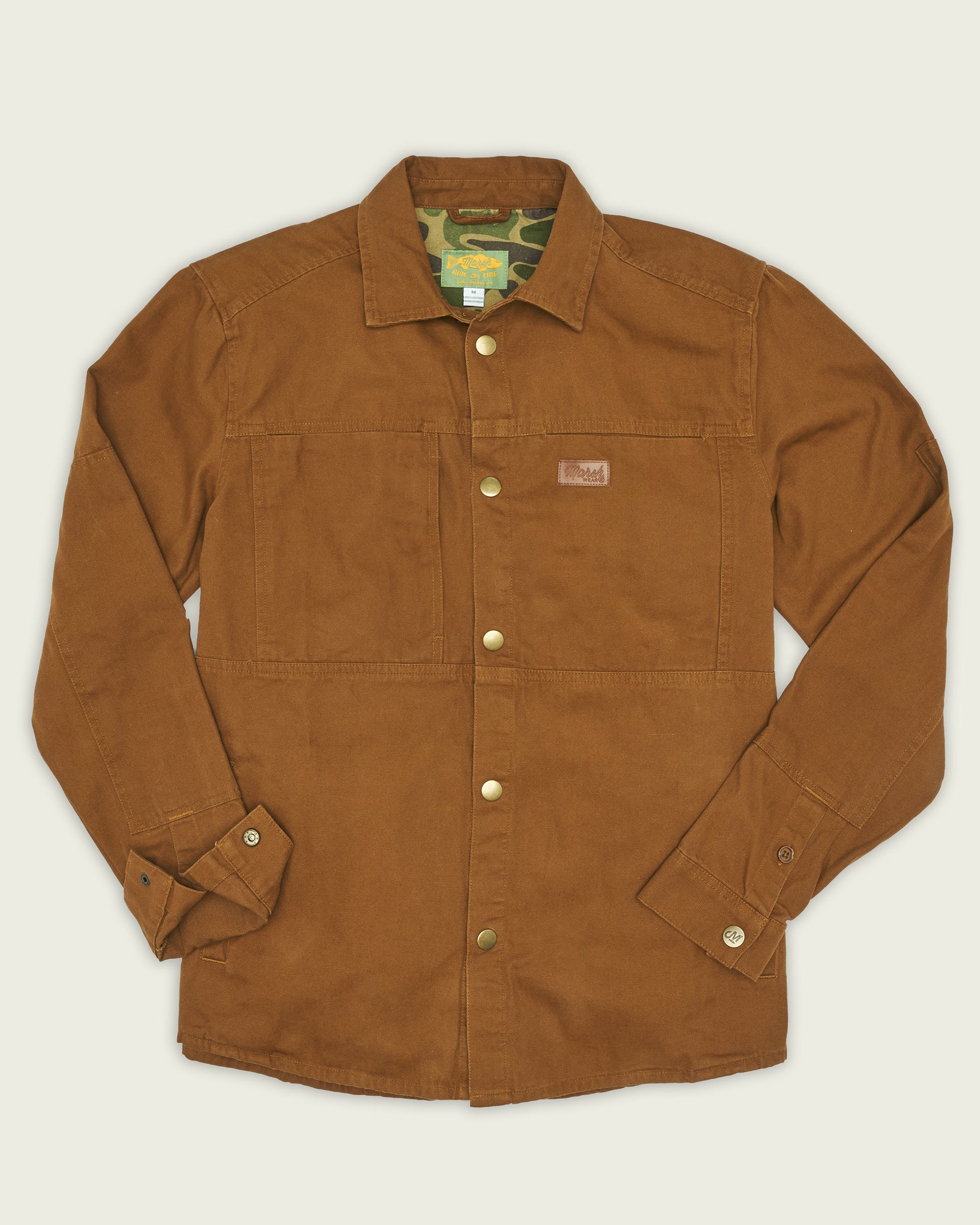 Delano Shacket - Tobacco