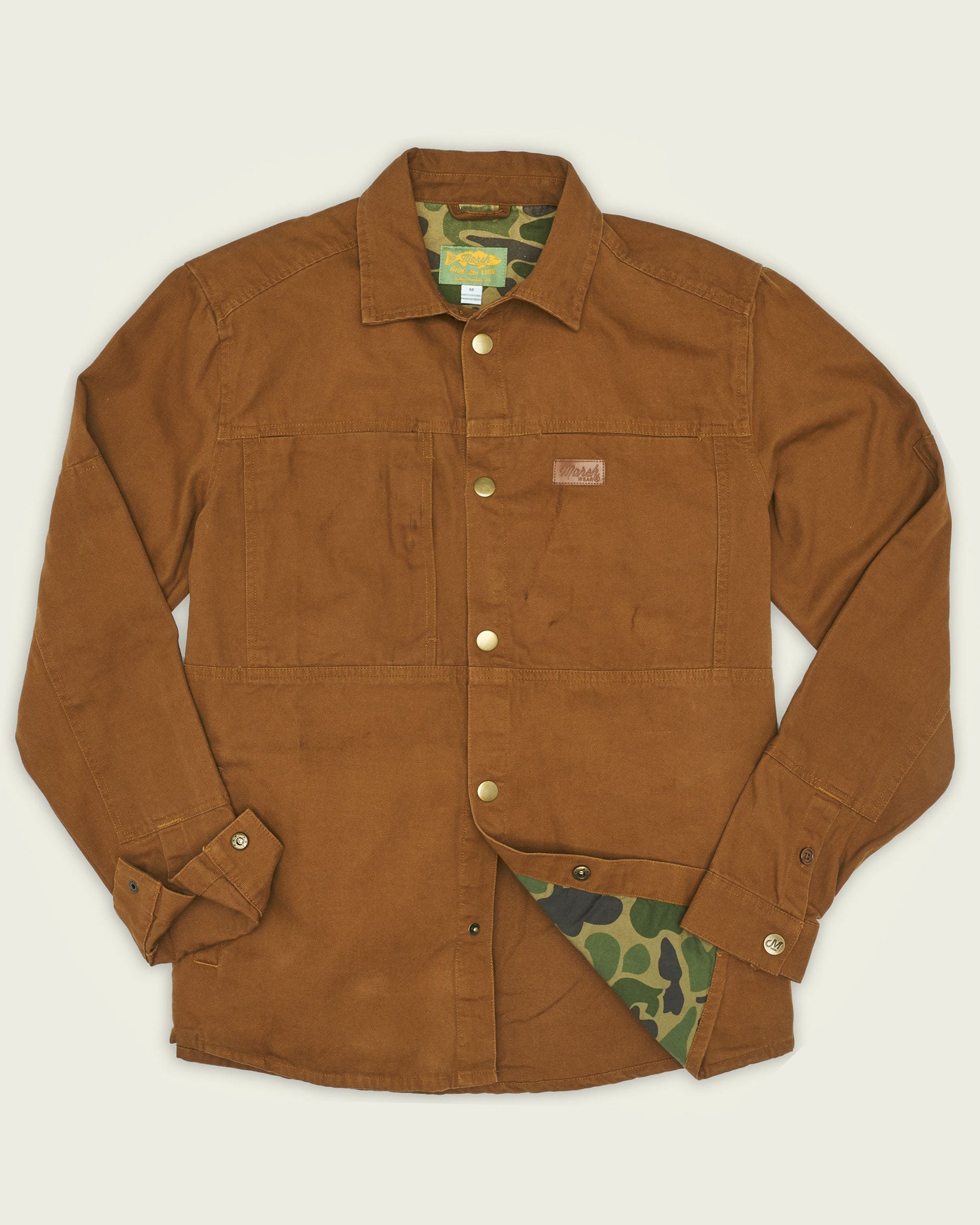 Delano Shacket - Tobacco