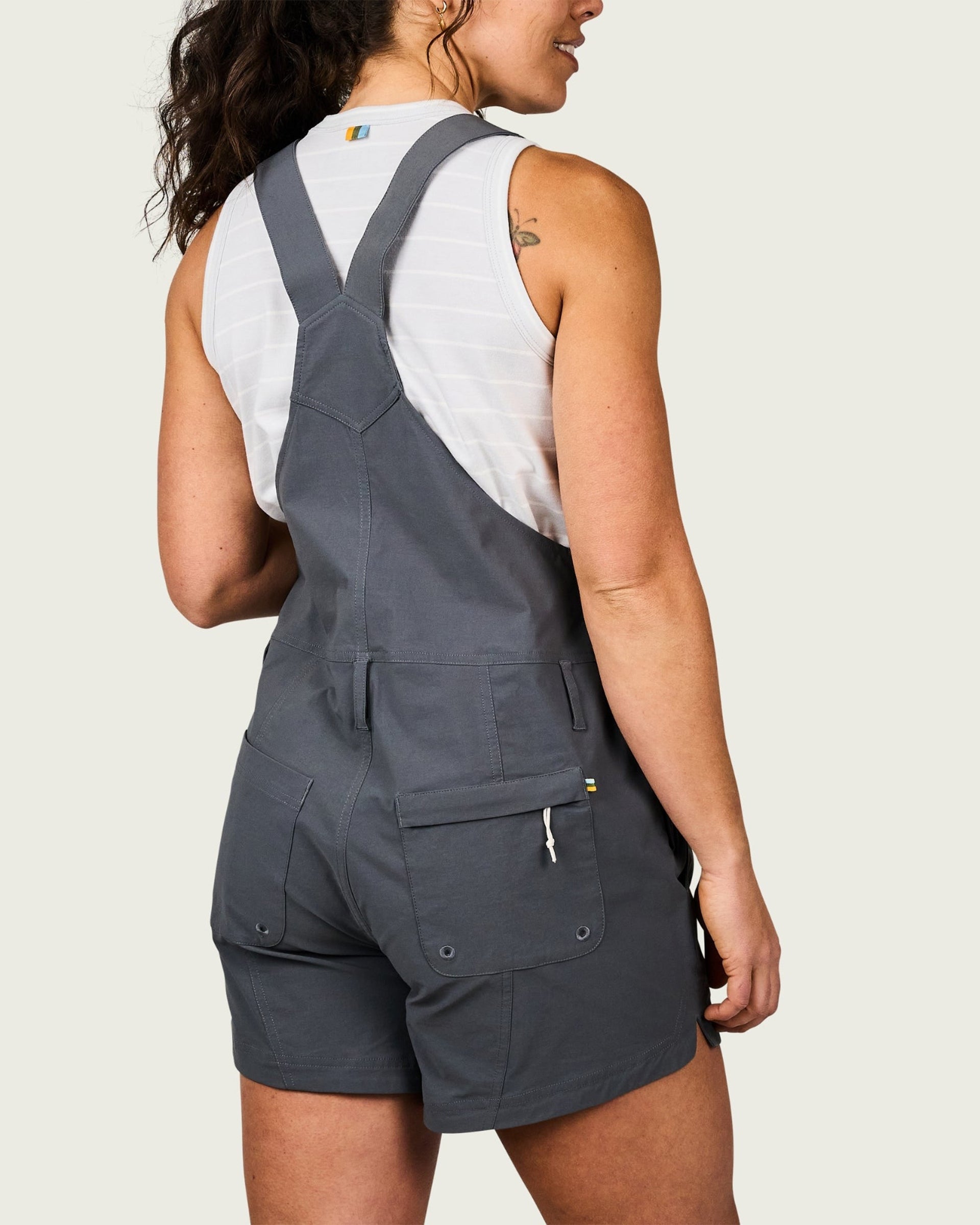 Marsh Wear Women's Escape Shortalls - Charcoal