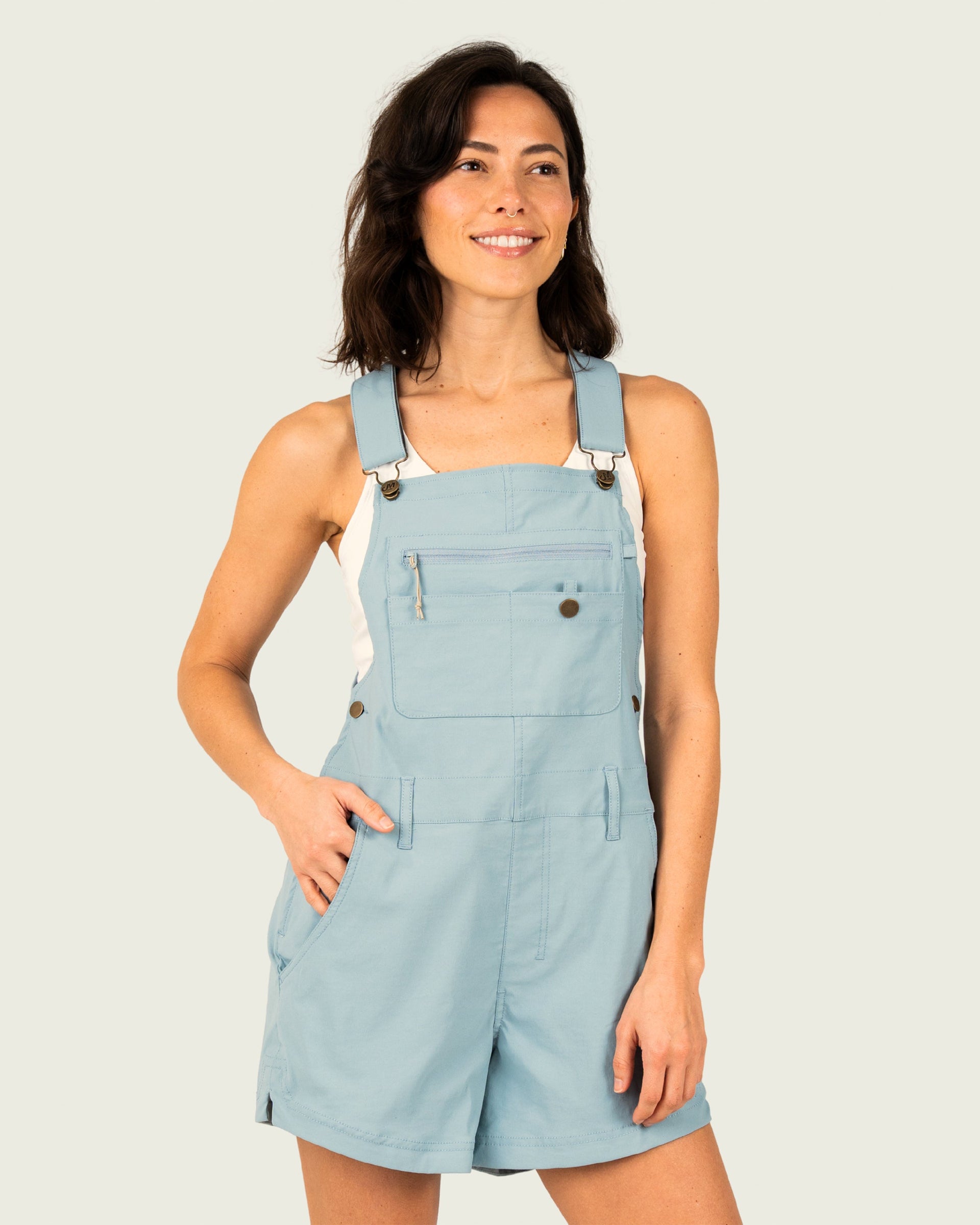 Marsh Wear Women's Escape Shortalls - Tourmaline