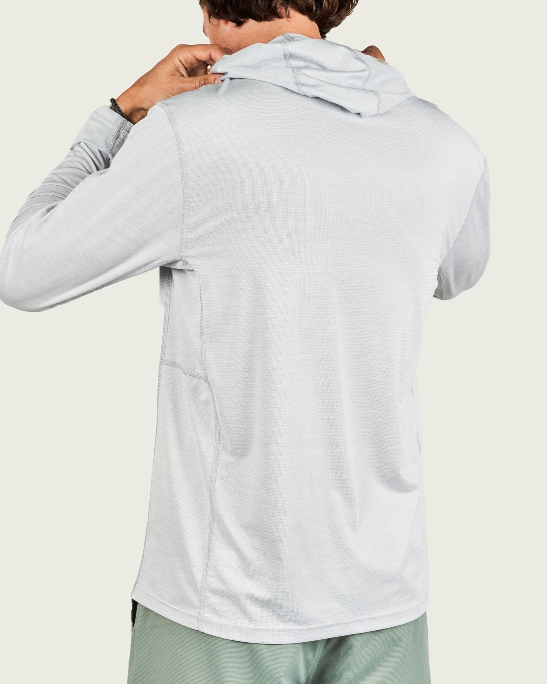 Marsh Wear High Noon Tech Hoodie - Smoke Heather