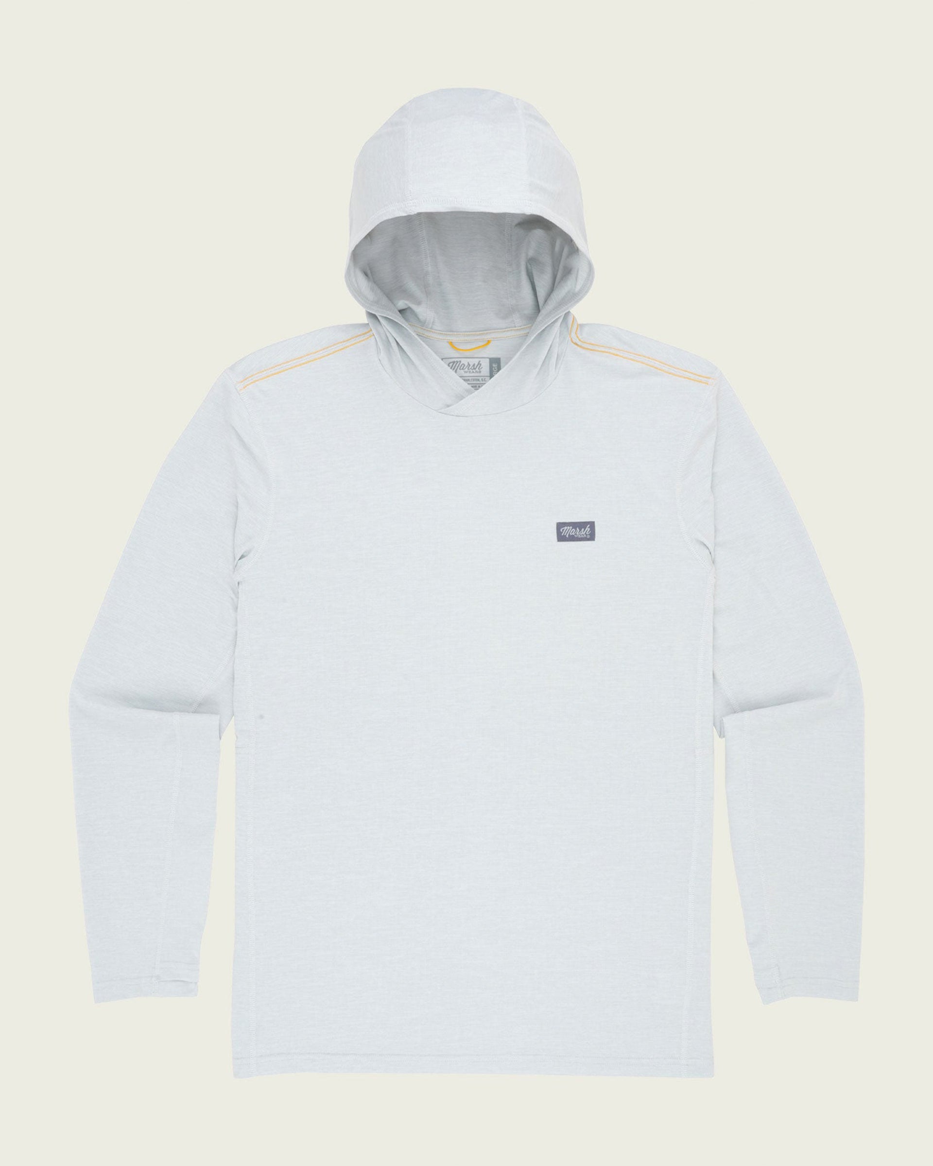Marsh Wear High Noon Tech Hoodie - Smoke Heather