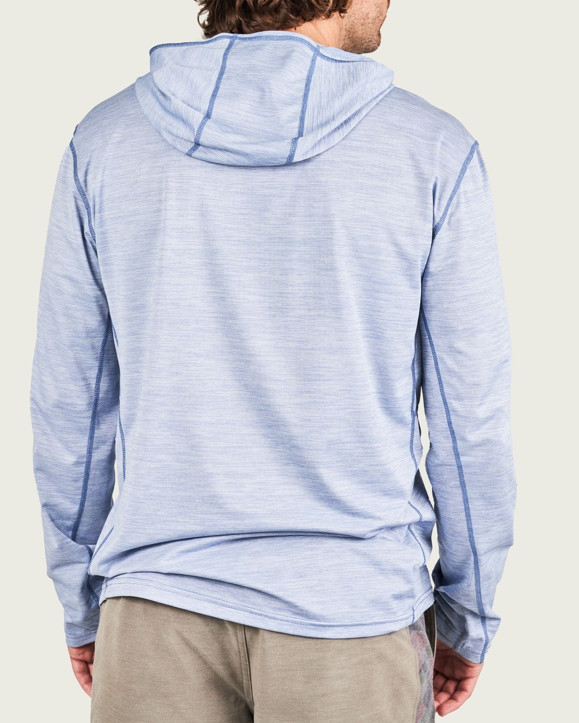 Marsh Wear High Noon Tech Hoodie - Riviera Heather