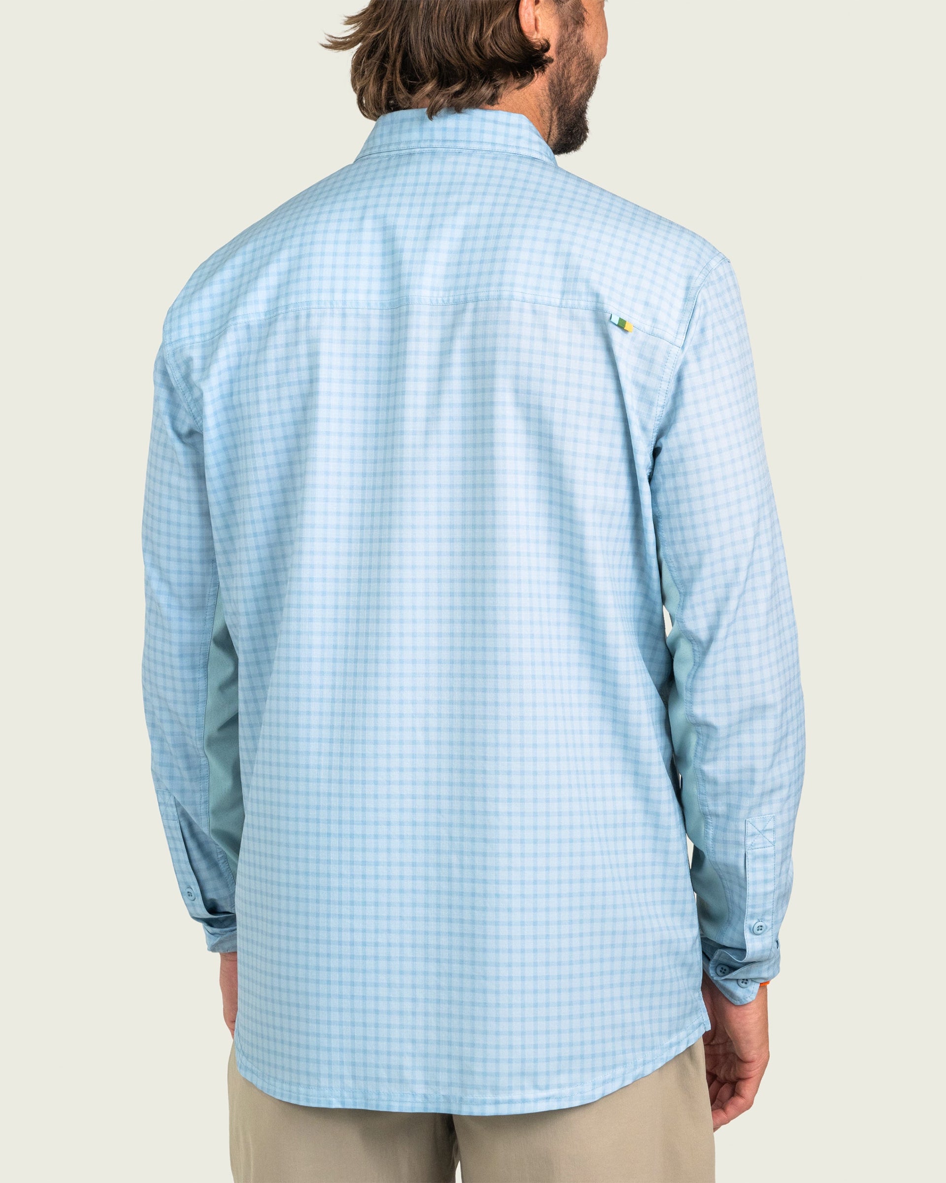 Marsh Wear Lenwood Tech Long Sleeve Shirt - Cloud