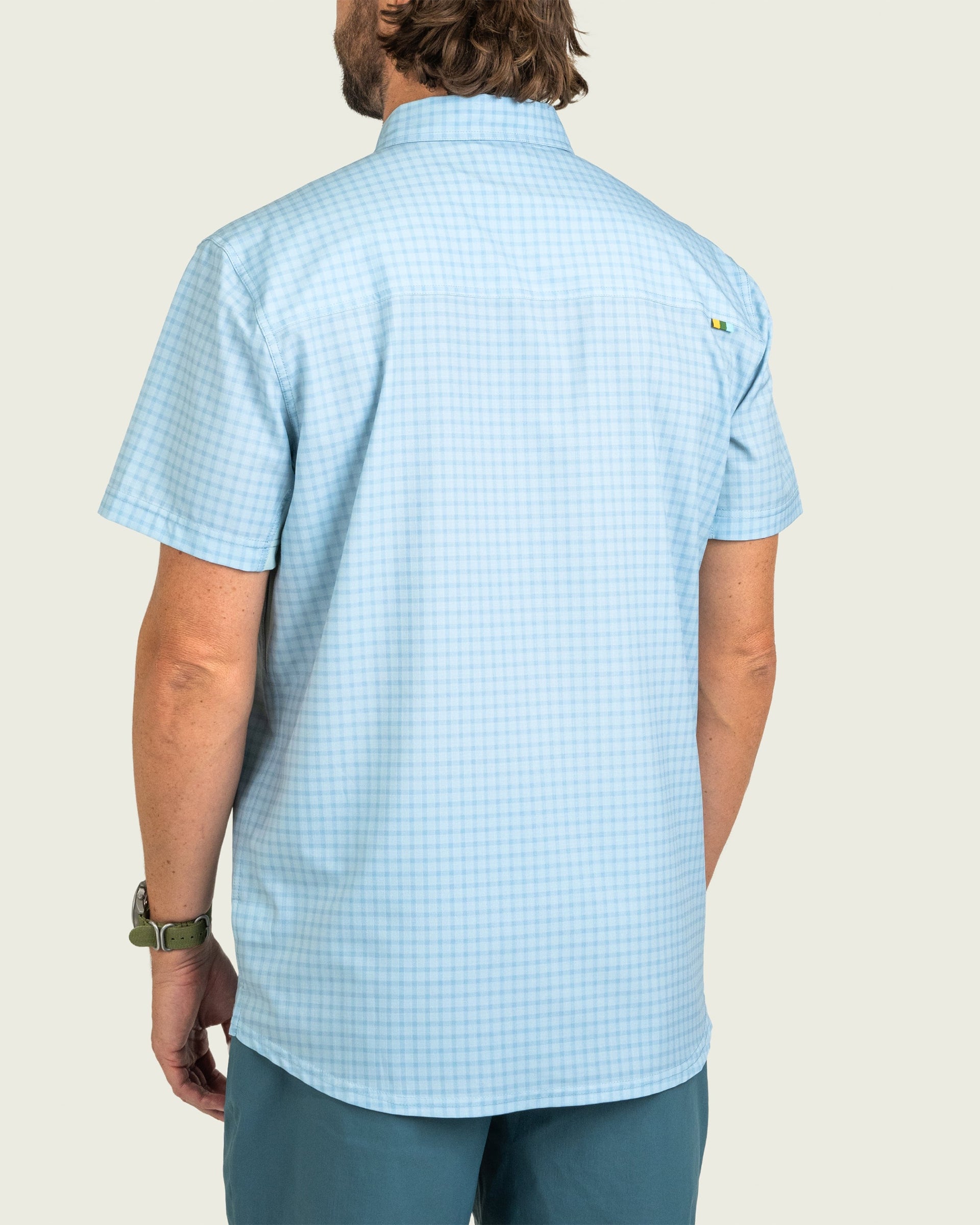 Marsh Wear Lenwood Tech Short Sleeve Shirt - Cloud