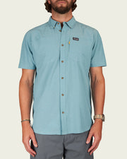 Marsh Wear Lenwood Tech Short Sleeve Shirt - Botany Bay