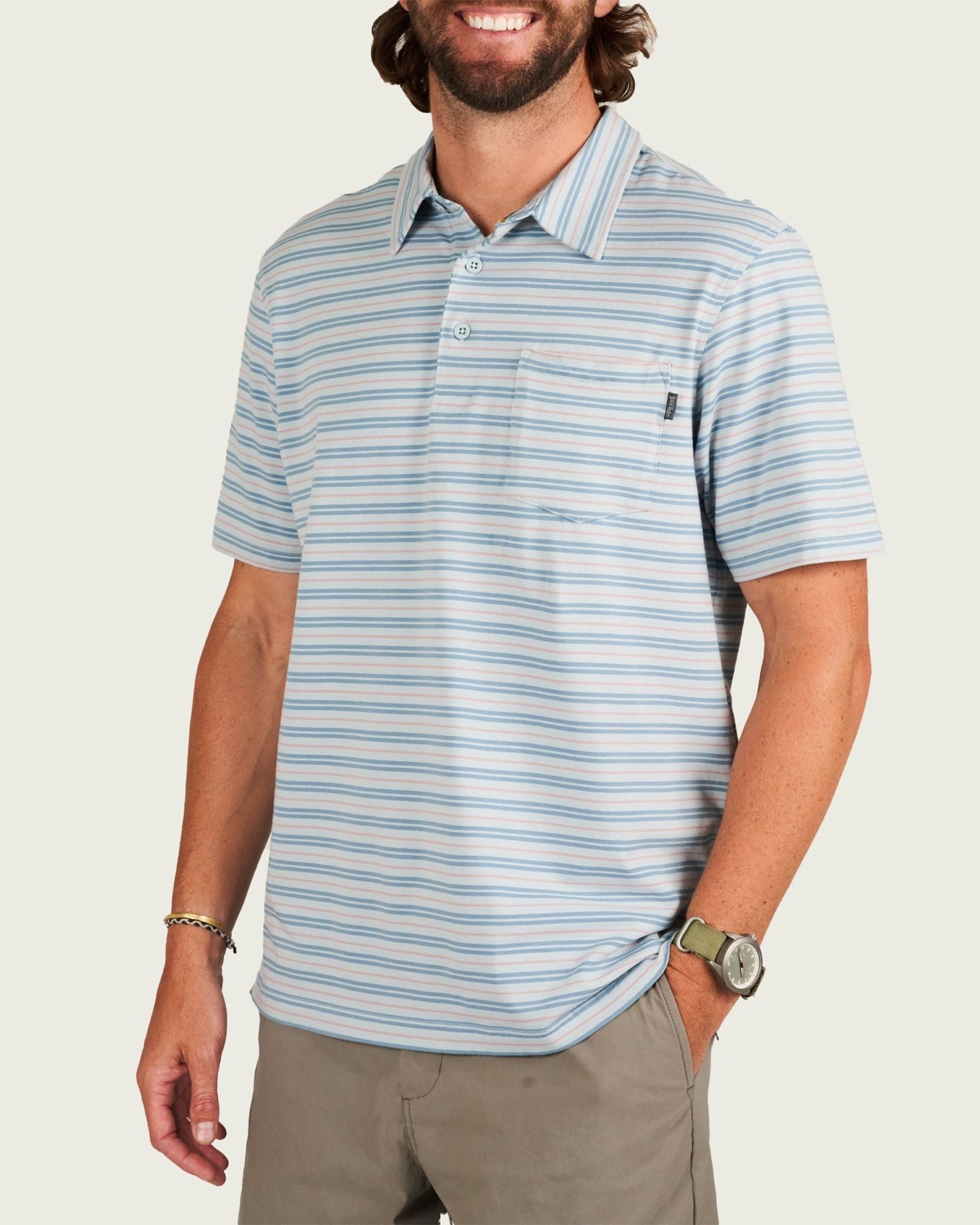 Marsh Wear Pensacola Polo - Smoke