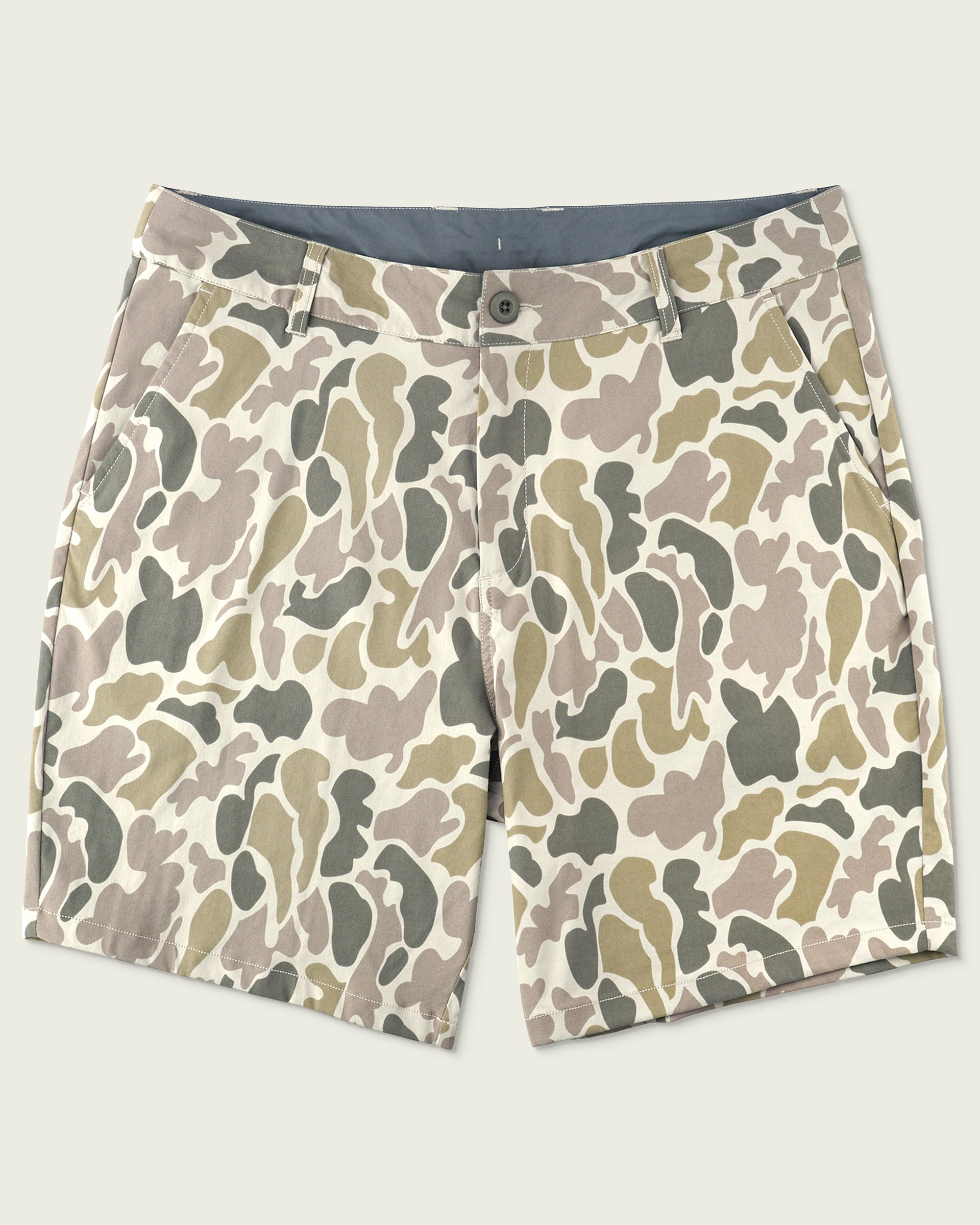 Marsh Wear Prime Hagood Shorts - Khaki Mallard Camo