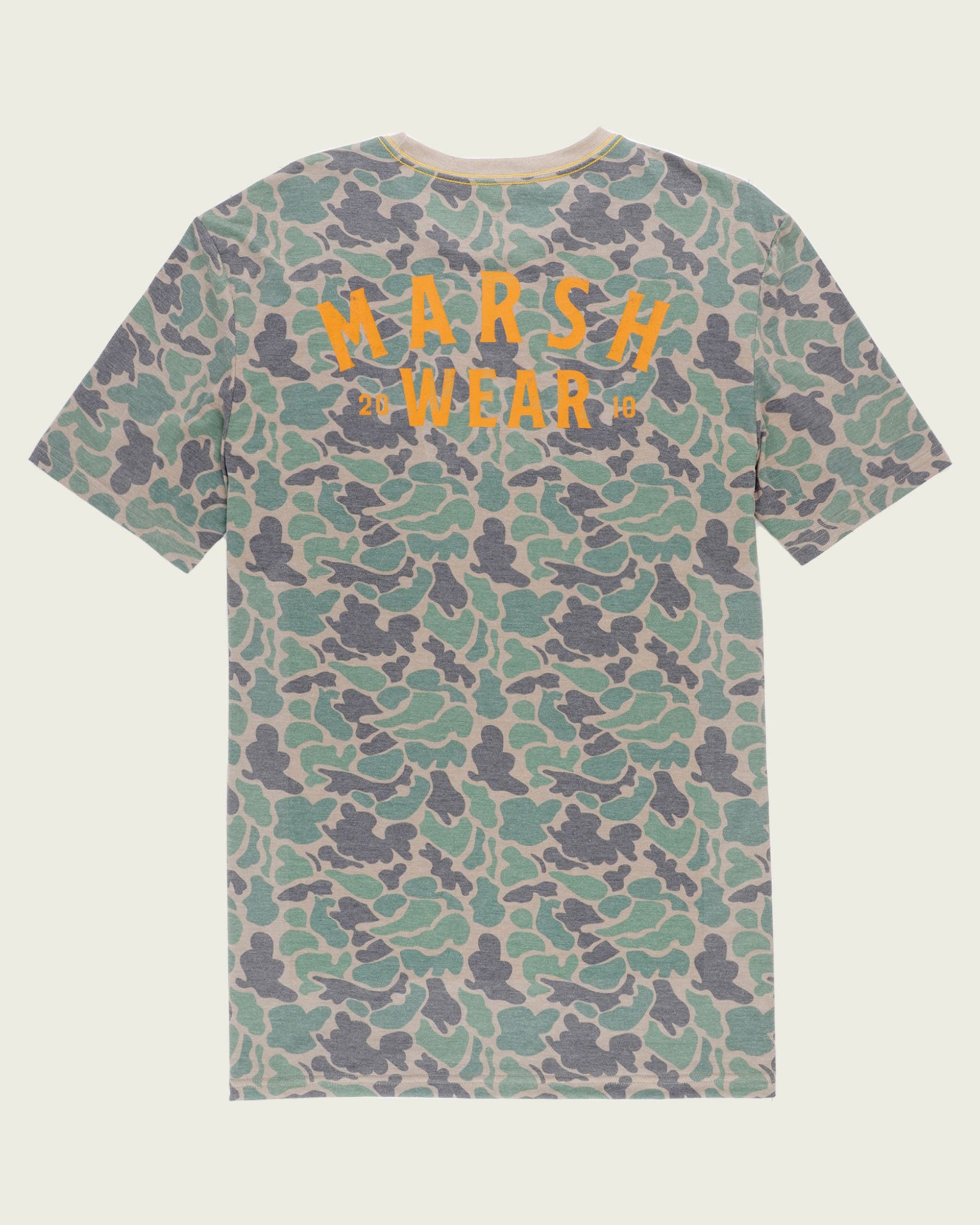 Marsh Wear Stackhouse Tech Tee - Green Camo