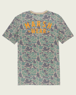 Marsh Wear Stackhouse Tech Short Sleeve T-Shirt - Green Camo