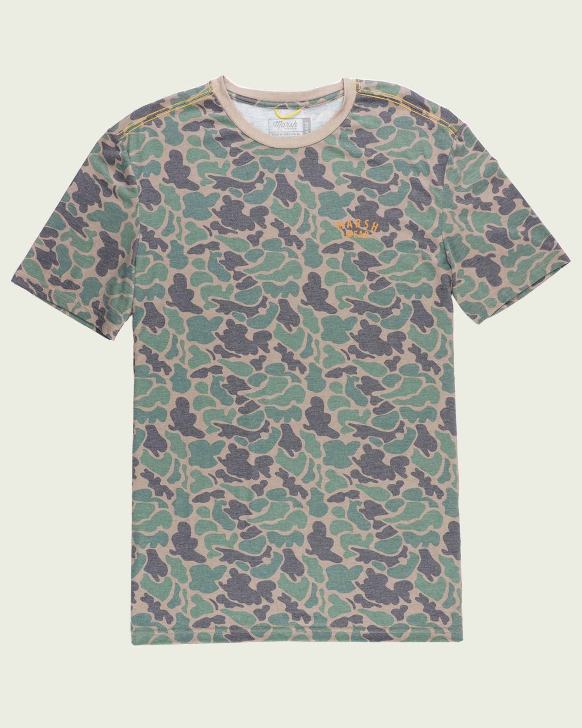 Marsh Wear Stackhouse Tech Tee - Green Camo