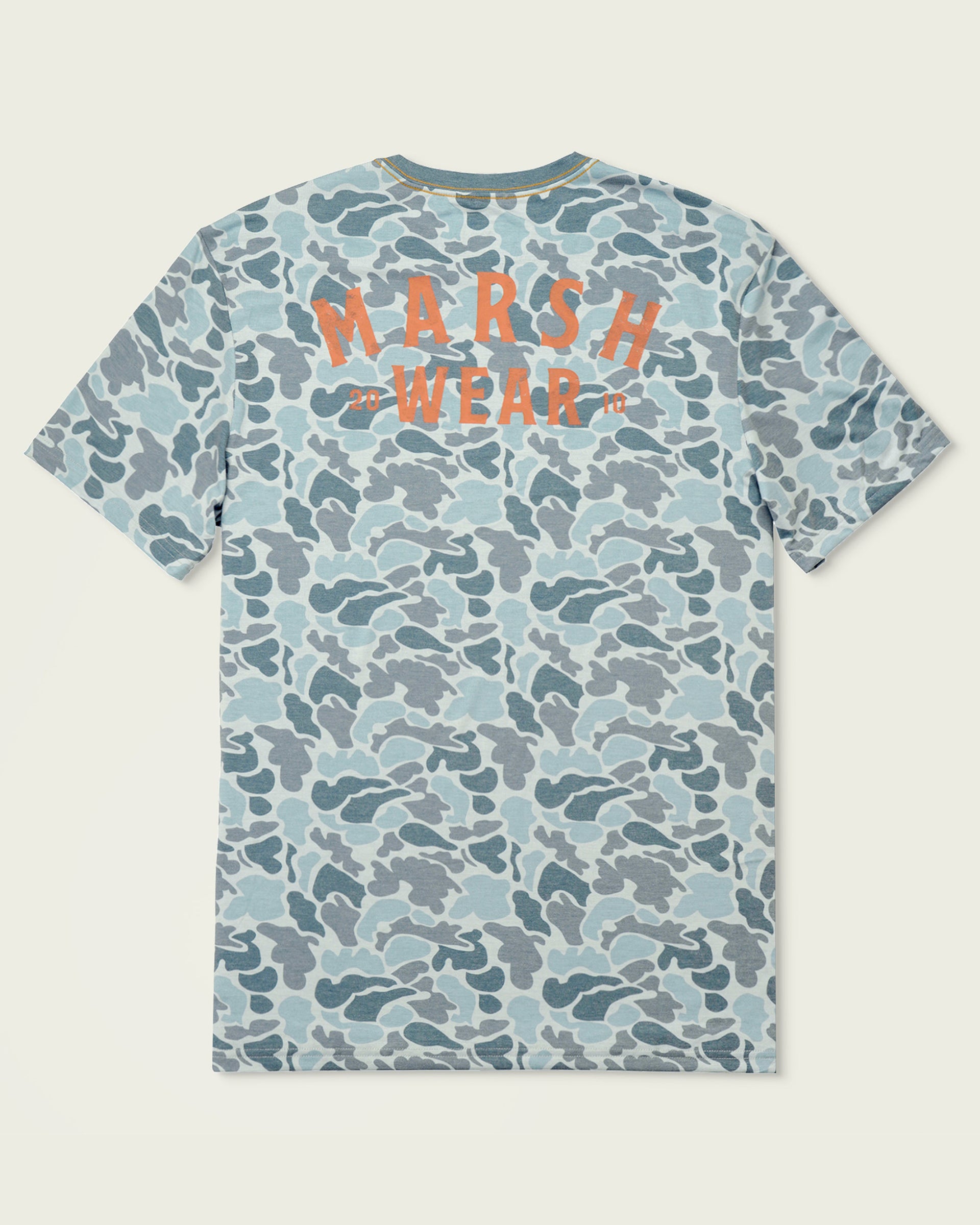 Marsh Wear Stackhouse Tech Tee - Silver Mallard Camo