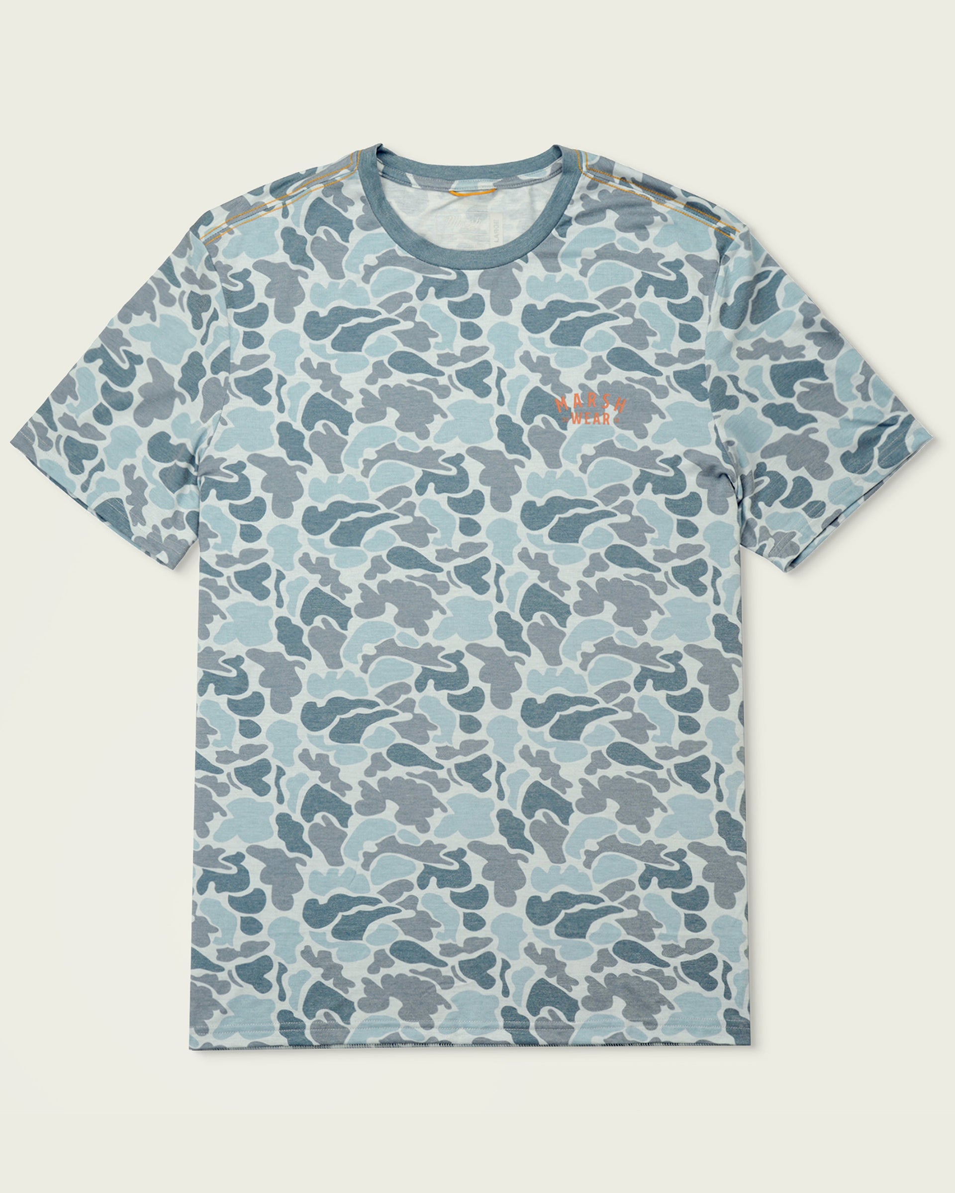 Marsh Wear Stackhouse Tech Tee - Silver Mallard Camo