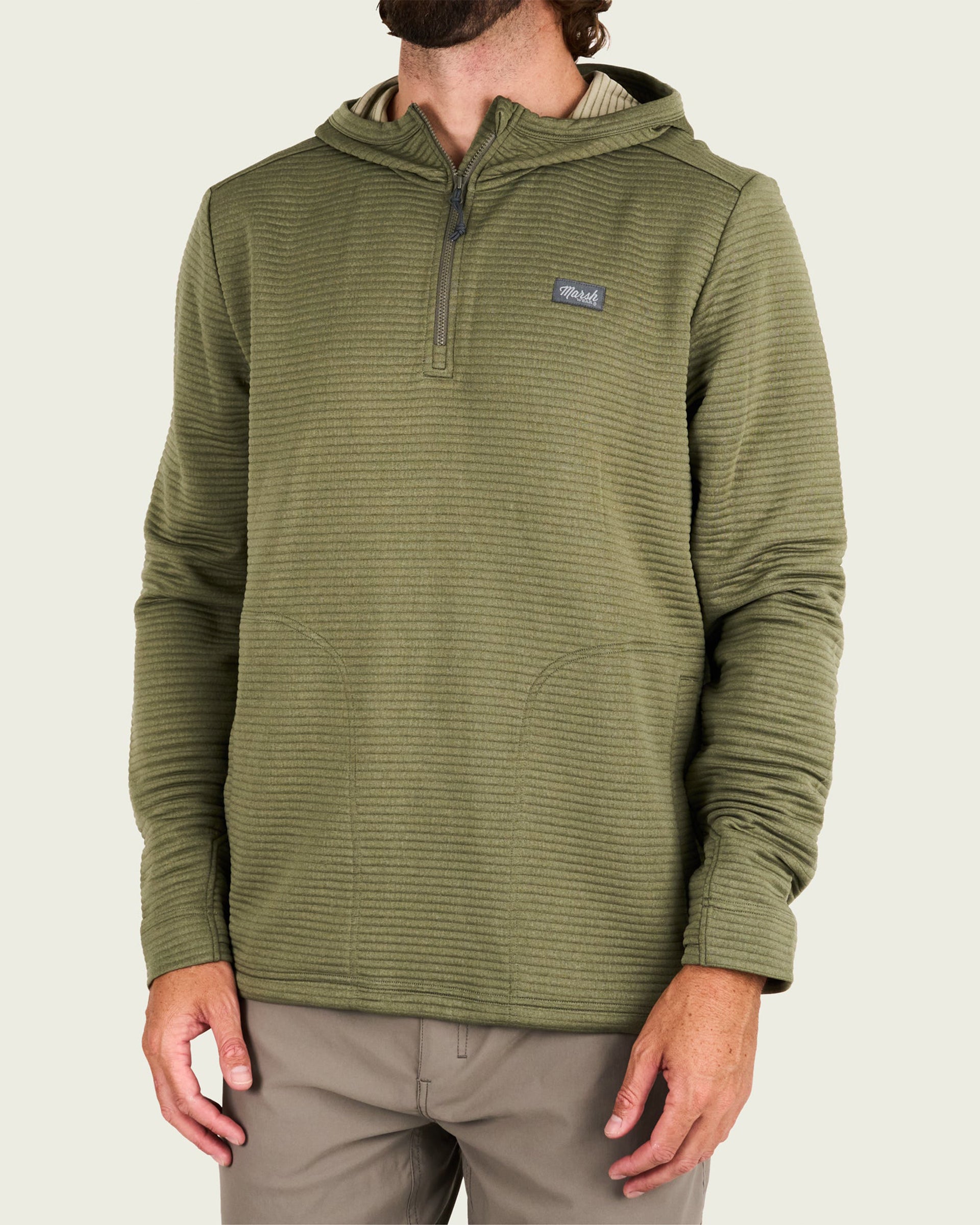 Marsh Wear Sullivan Tech Hoodie - Fossil
