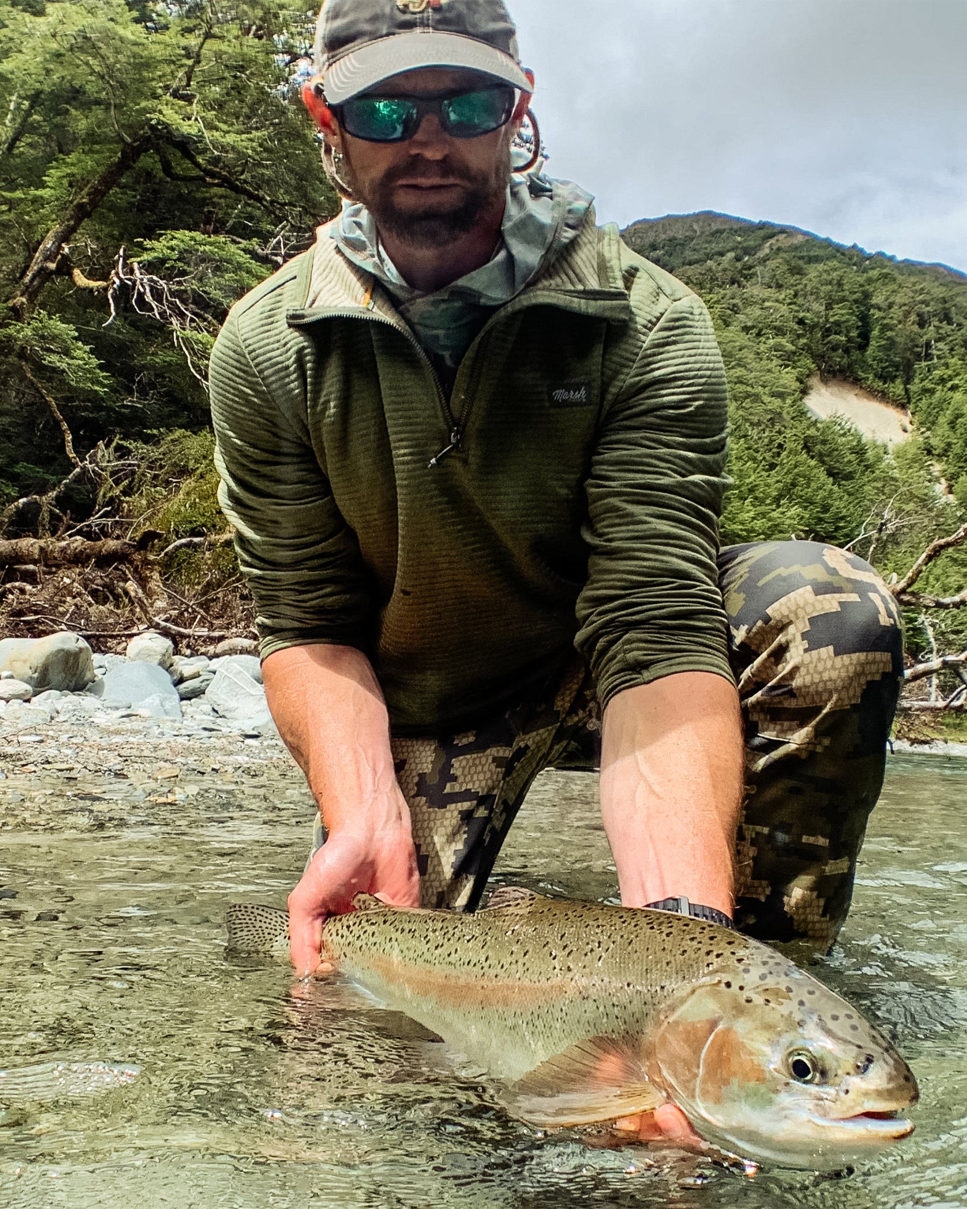 Marsh Wear Sullivan Tech Hoodie - Fossil