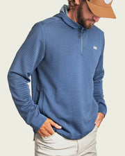 Marsh Wear Sullivan Tech Hoodie - Stargazer Blue